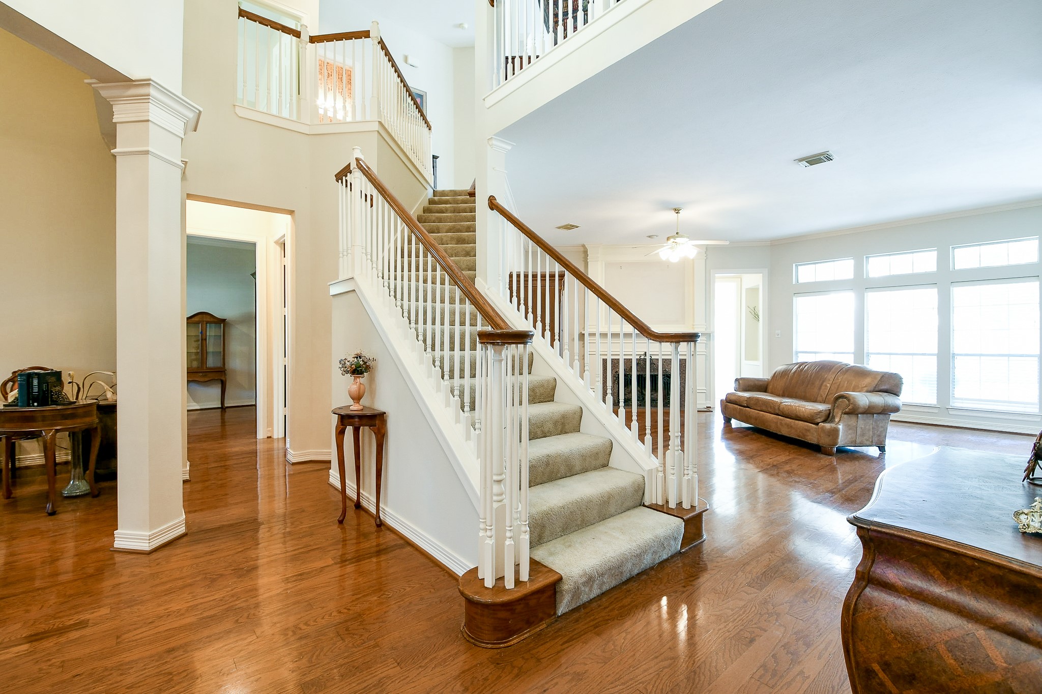 3003 Grand Noble Circle Houston, TX 77068 - Photo 11 of 32 a view of entryway and hall with wooden floor