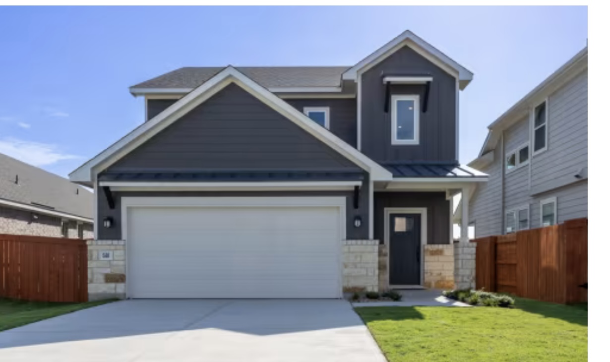 501 Bauer Loop Liberty Hill, TX 78642 - Photo 1 of 1 a view of a garage of the house