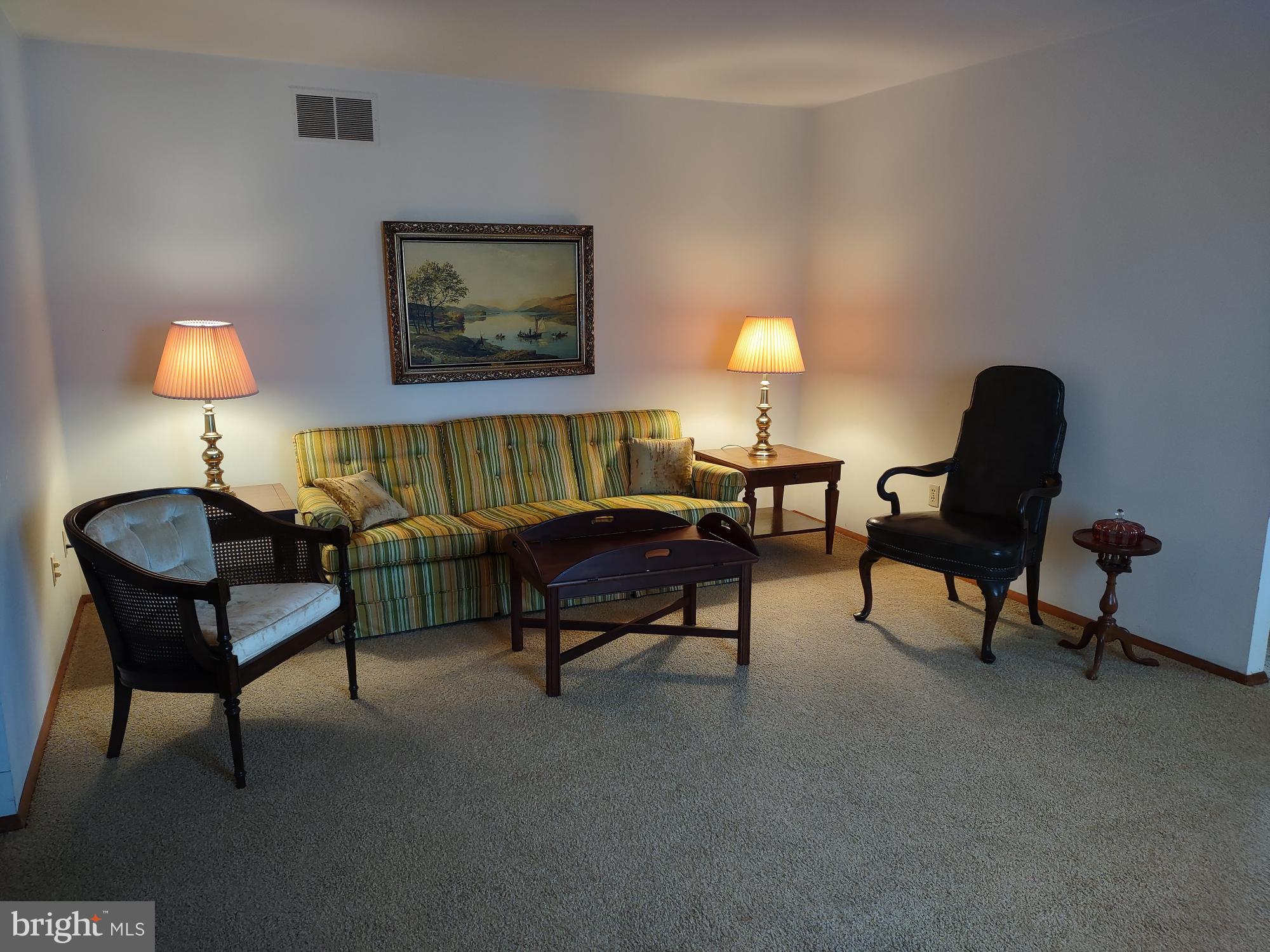 601 Rowe Drive Aberdeen, MD 21001 - Photo 7 of 52 a living room with furniture and a lamp