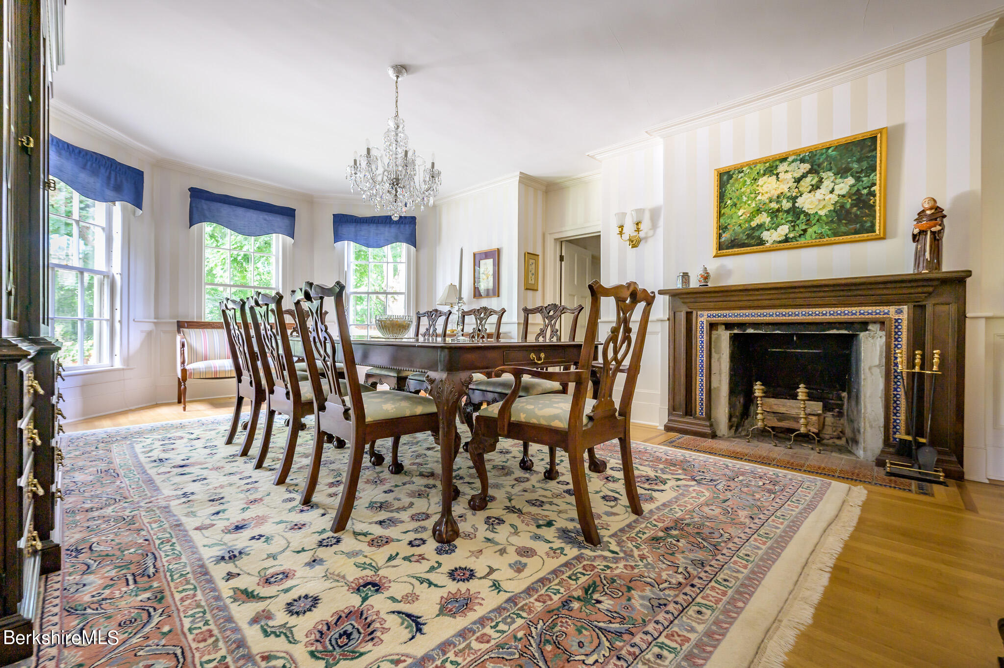 8 Prospect Hill Road Stockbridge, MA 01262 - Photo 14 of 60 a view of a dining room with furniture
