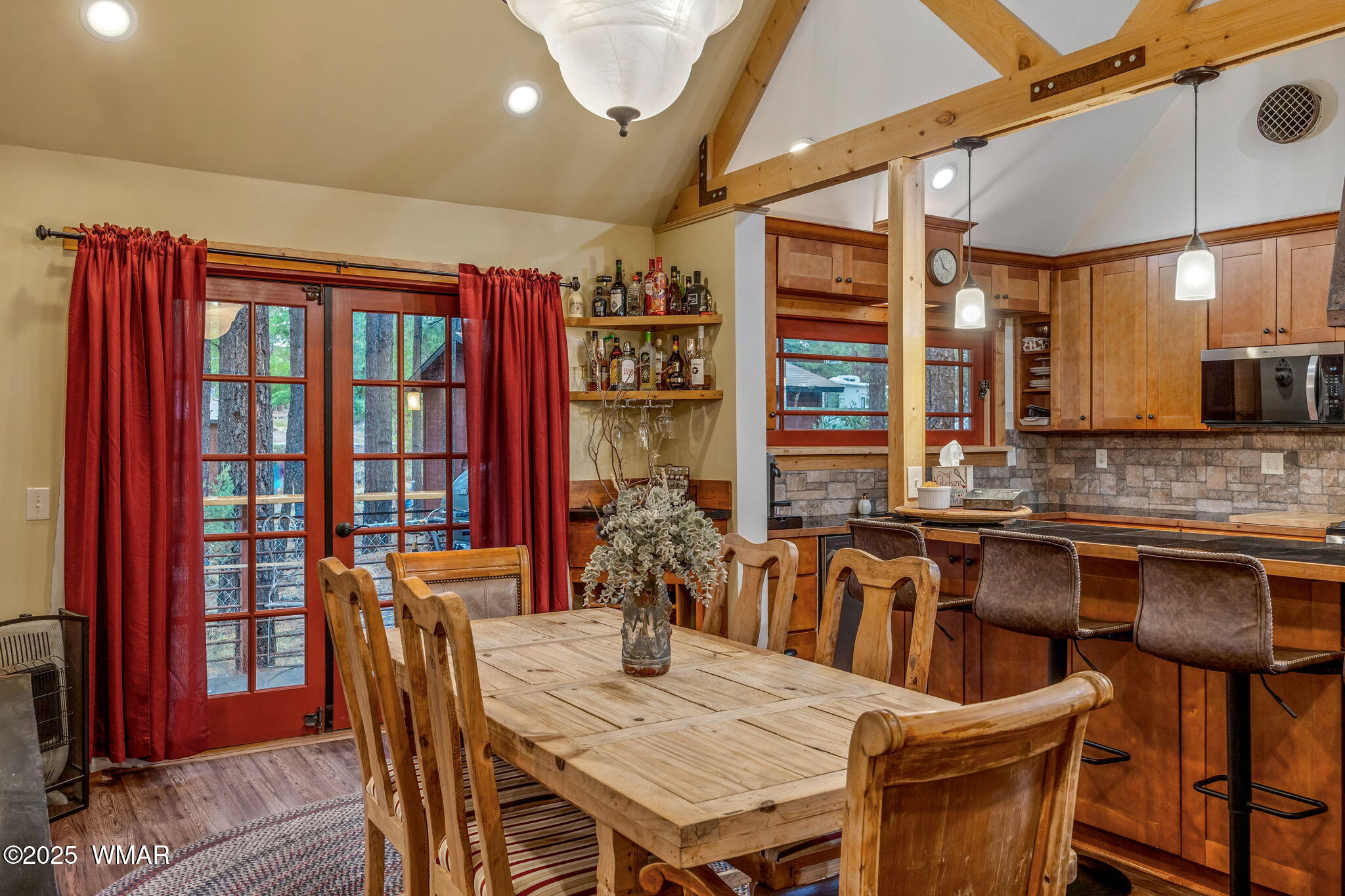 2891 Antelope Trail Overgaard, AZ 85933 - Photo 7 of 41 a view of a dining room with furniture window and wooden floor