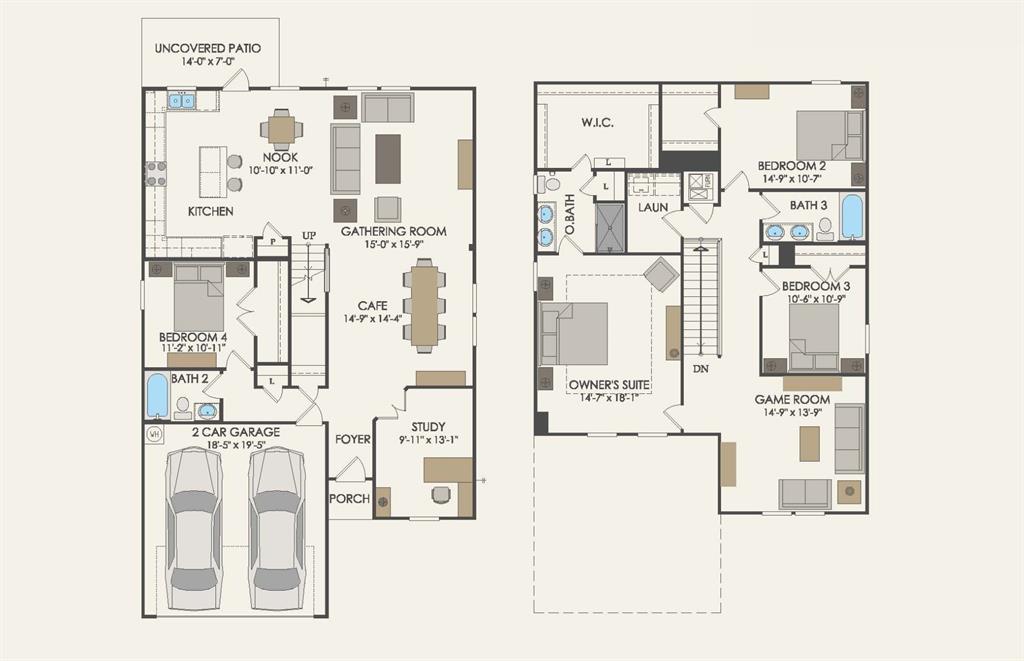 7517 Bent Gale Road Pilot Point, TX 76258 - Photo 26 of 26 Floor Plan