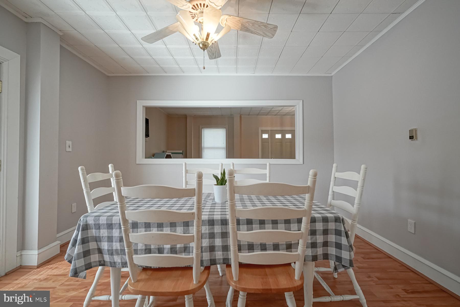 124 North 1st Road Hammonton, NJ 08037 - Photo 14 of 29 a view of a dining room with furniture and chandelier