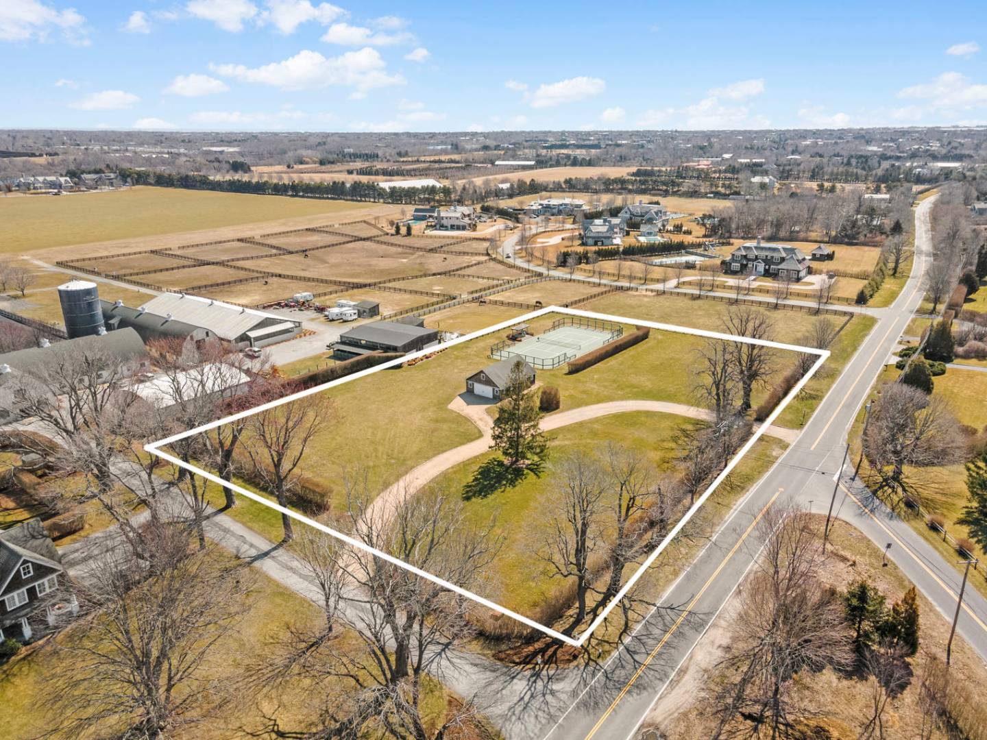 849 Hayground Road Water Mill, NY 11976 - Photo 2 of 31 a view of a balcony with an ocean