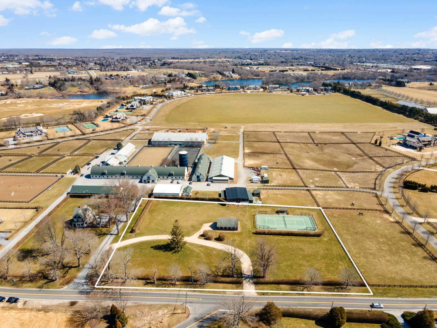 849 Hayground Road Water Mill, NY 11976 - Photo 4 of 31 an aerial view of residential houses with outdoor space