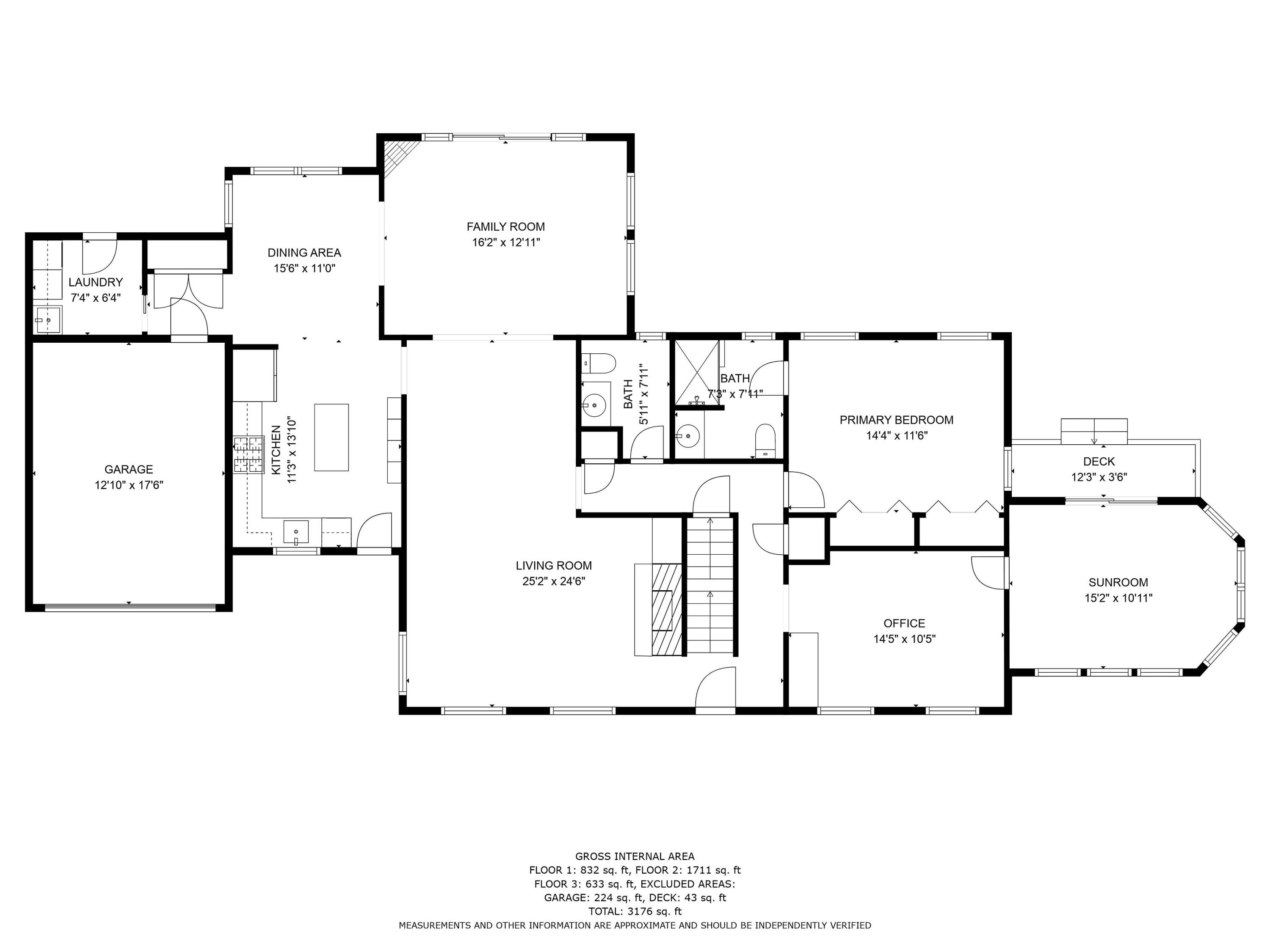 44 Riverview Drive Chatham, MA 02633 - Photo 41 of 44 2nd_floor_dimensions_44_riverview_drive_