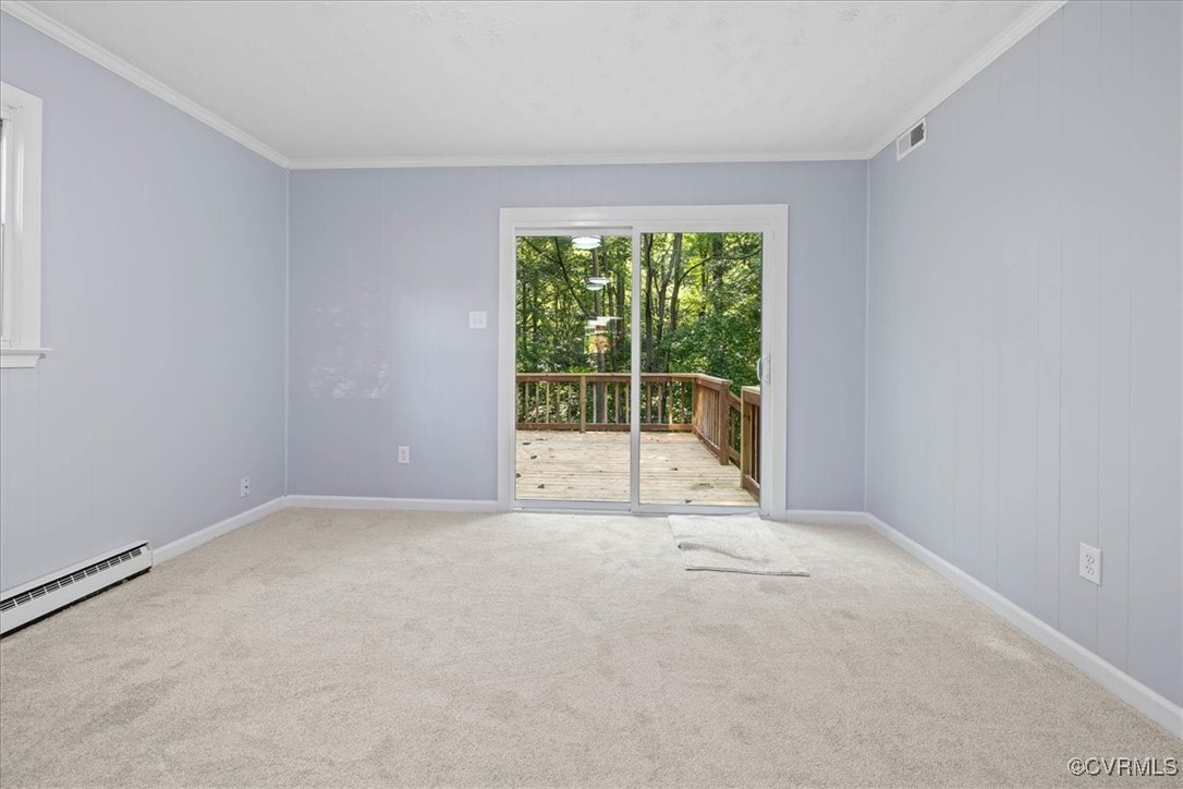 4200 Esposito Place Prince George, VA 23875 - Photo 24 of 29 Carpeted spare room featuring ornamental molding,