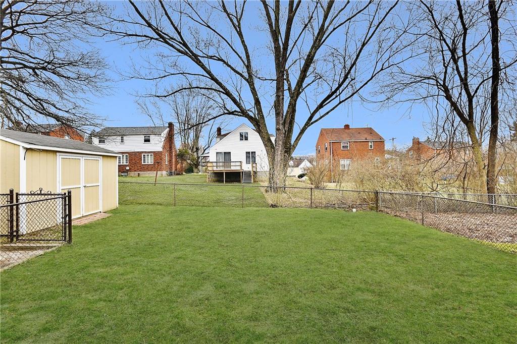 1939 Spring Valley Road Pittsburgh, PA 15243 - Photo 2 of 25 LEVEL Fenced in yard!! Easy to care for. Great for kids, pets or have the garden you always wanted!