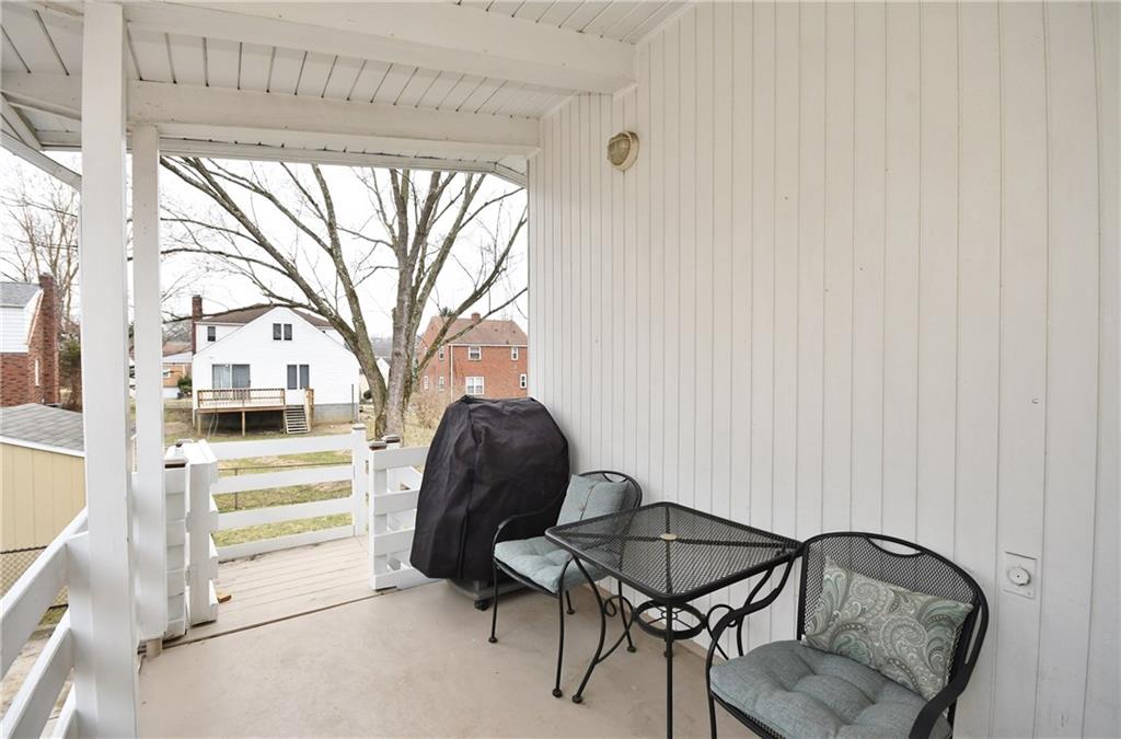 1939 Spring Valley Road Pittsburgh, PA 15243 - Photo 16 of 25 Covered porch off of the kitchen, great for your grill !
