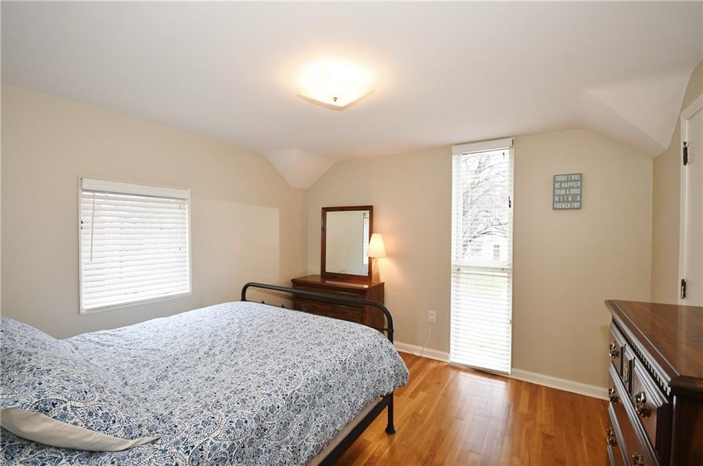 1939 Spring Valley Road Pittsburgh, PA 15243 - Photo 23 of 25 3rd bedroom w/hardwood , floor to ceiling window