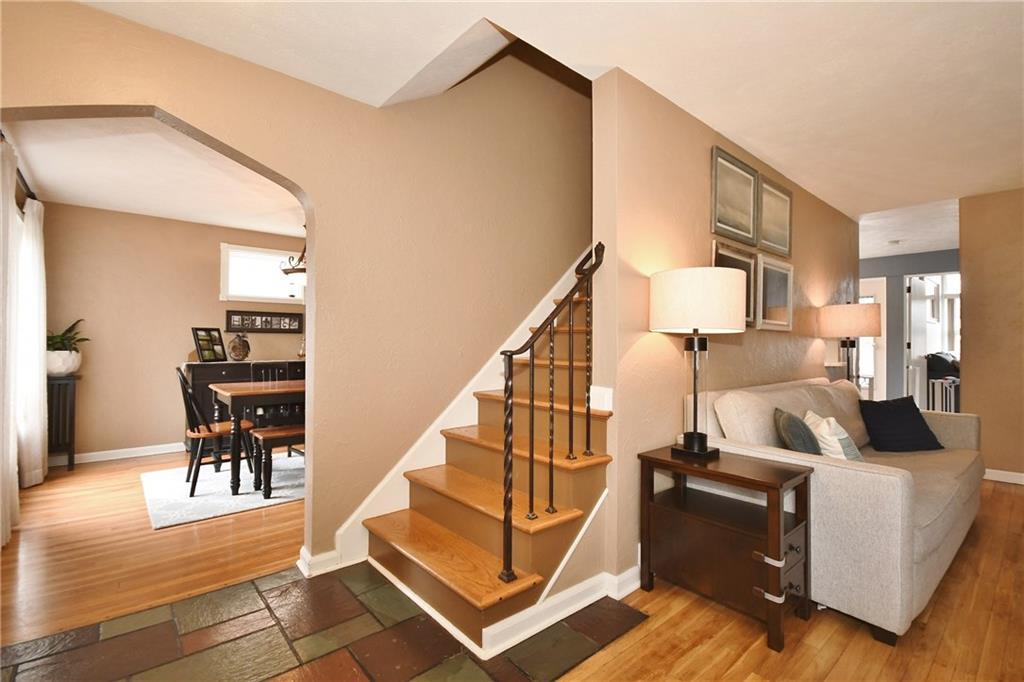1939 Spring Valley Road Pittsburgh, PA 15243 - Photo 6 of 25 Quality built w plaster walls, hardwood flooring/stairs, spacious entry
