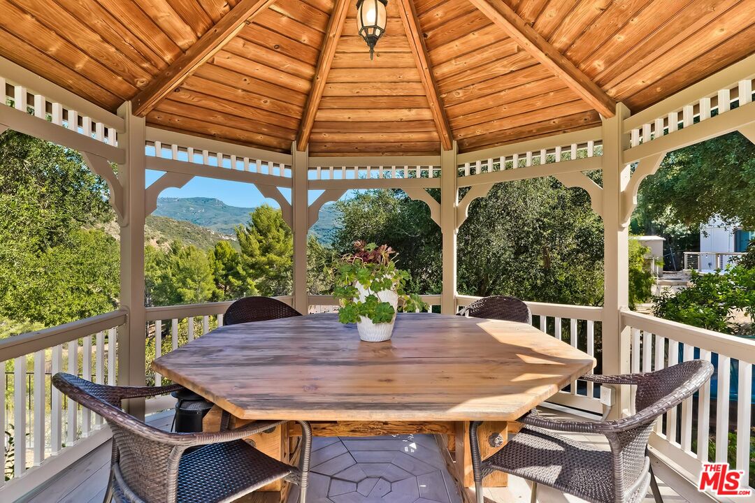24537 Dry Canyon Cold Creek Road Calabasas, CA 91302 - Photo 30 of 54 a view of an outdoor seating area