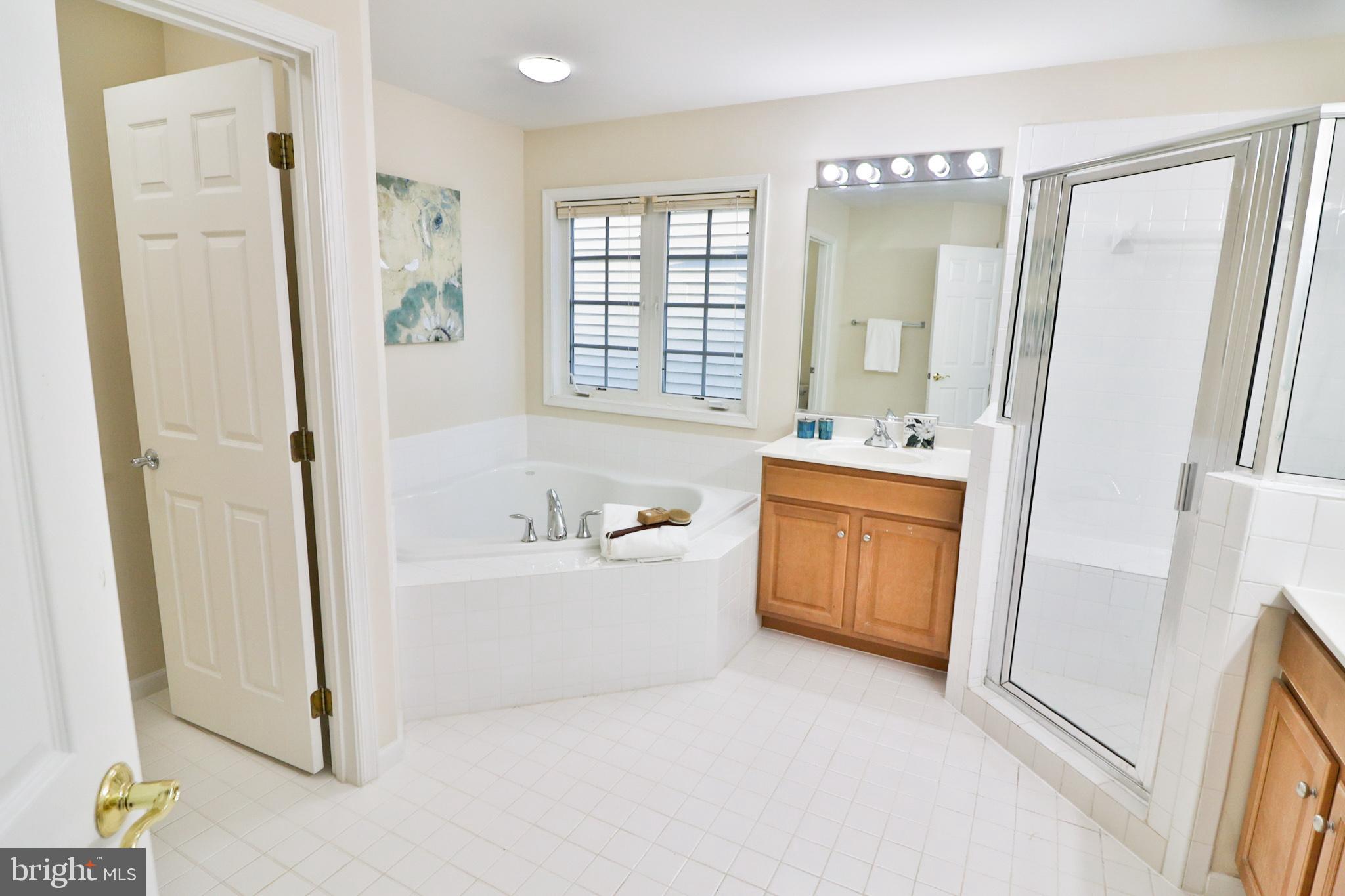 1006 Gaither Road Rockville, MD 20850 - Photo 41 of 68 Large primary bathroom, two sinks, water closet