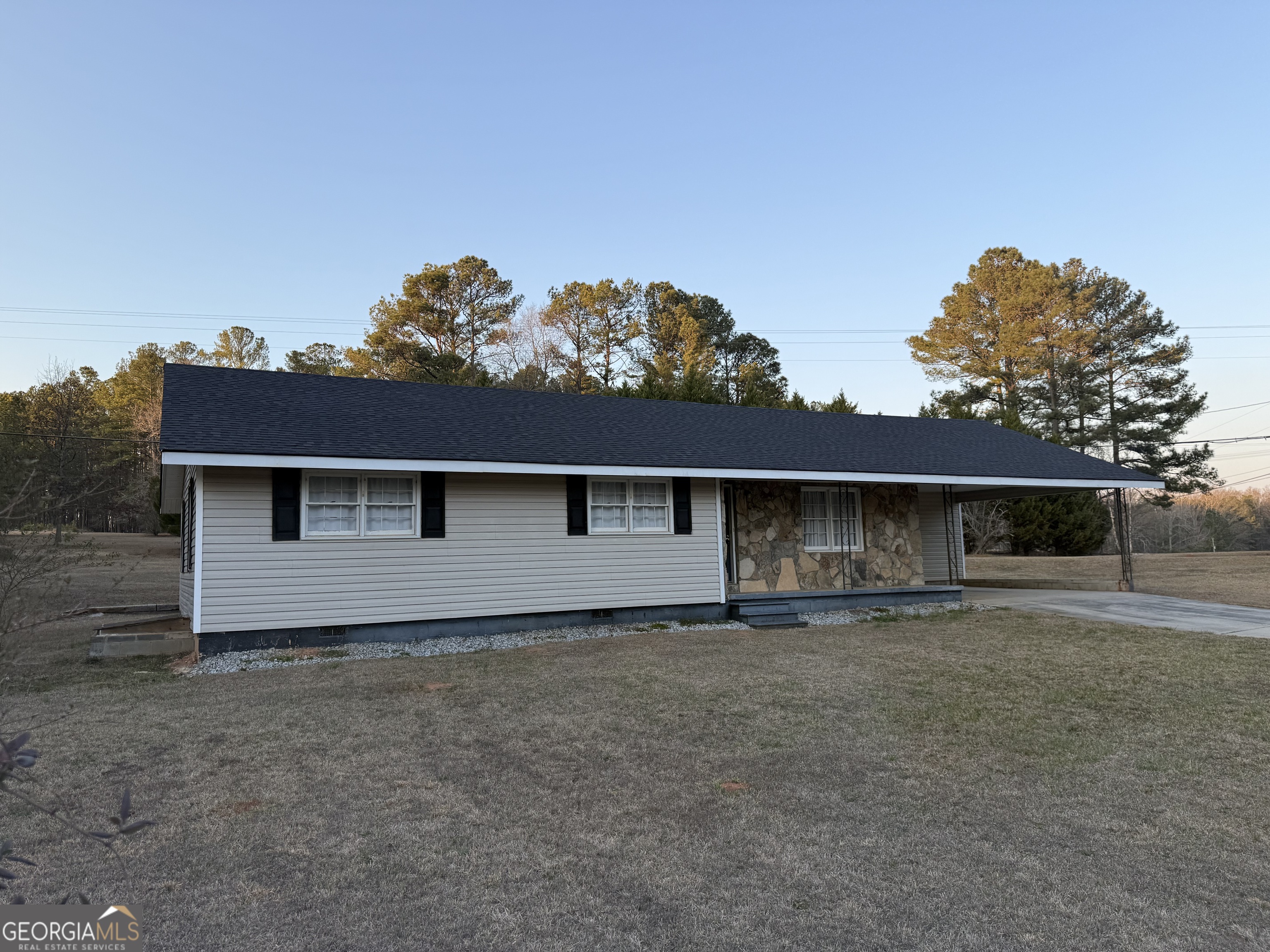 front view of house