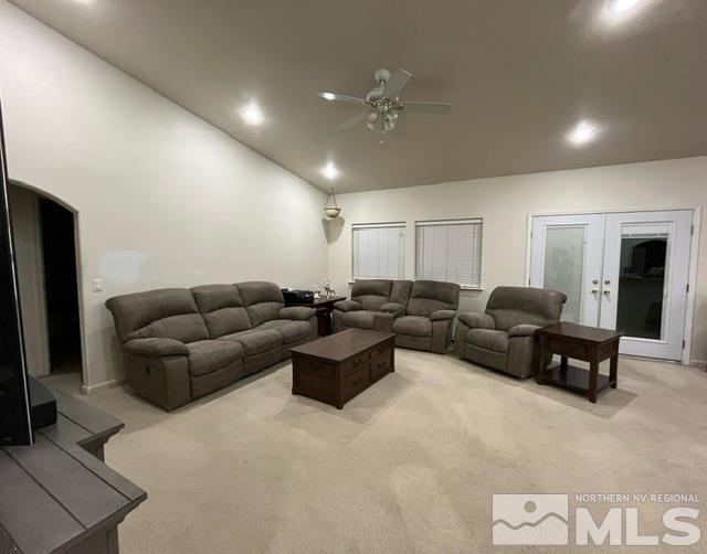 4335 Rancheria Road Fallon, NV 89406 - Photo 14 of 36 a living room with furniture and a flat screen tv