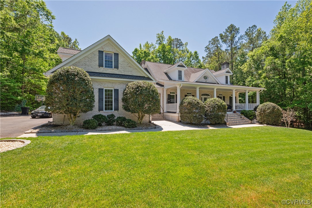8907 First Branch Lane Chesterfield, VA 23838 - Photo 2 of 50 a front view of house with yard and green space