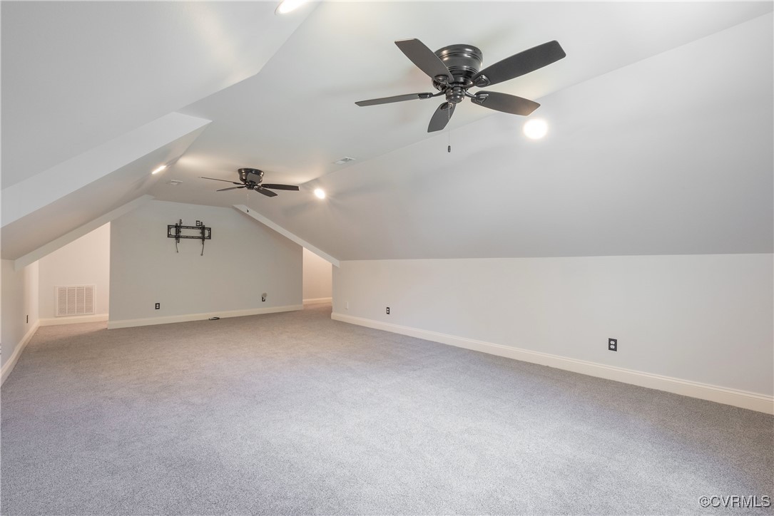 8907 First Branch Lane Chesterfield, VA 23838 - Photo 34 of 50 Bonus Room/ Bedroom with lofted ceiling, ceiling f