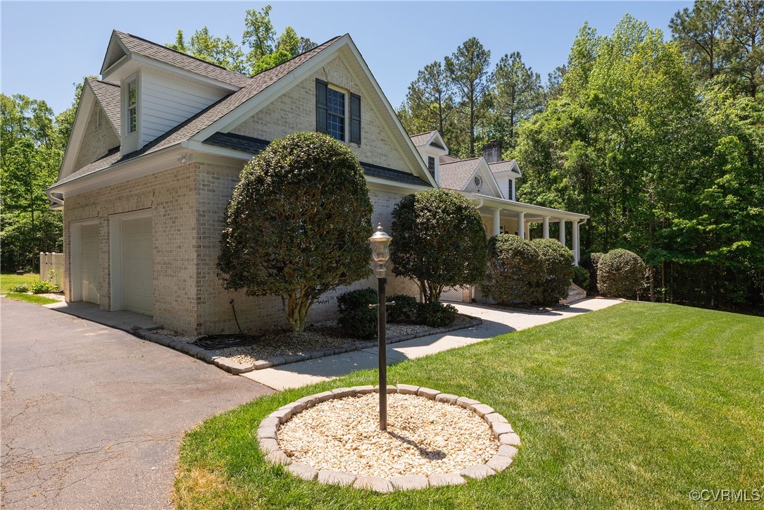 8907 First Branch Lane Chesterfield, VA 23838 - Photo 4 of 50 View of property exterior featuring brick siding,