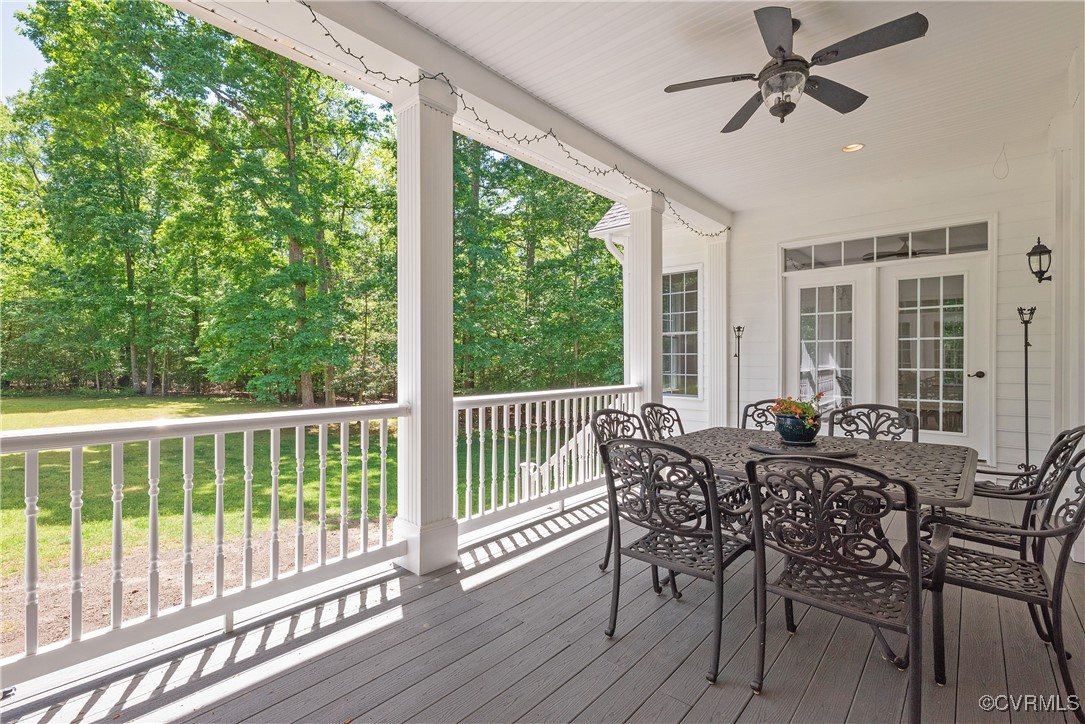8907 First Branch Lane Chesterfield, VA 23838 - Photo 47 of 50 a view of a dining room with furniture window and wooden floor