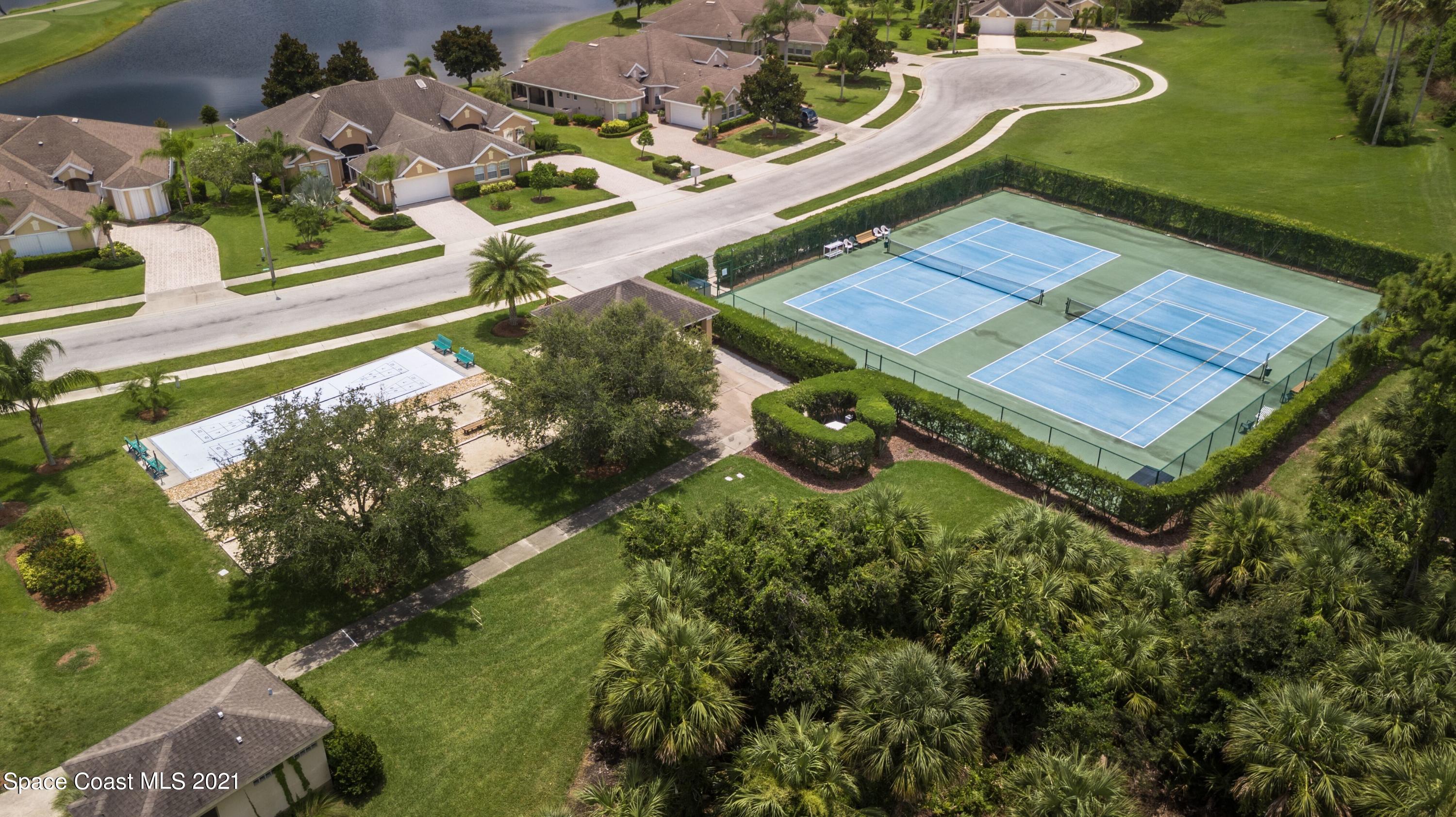 2492 Addington Circle Rockledge, FL 32955 - Photo 30 of 34 an aerial view of a house