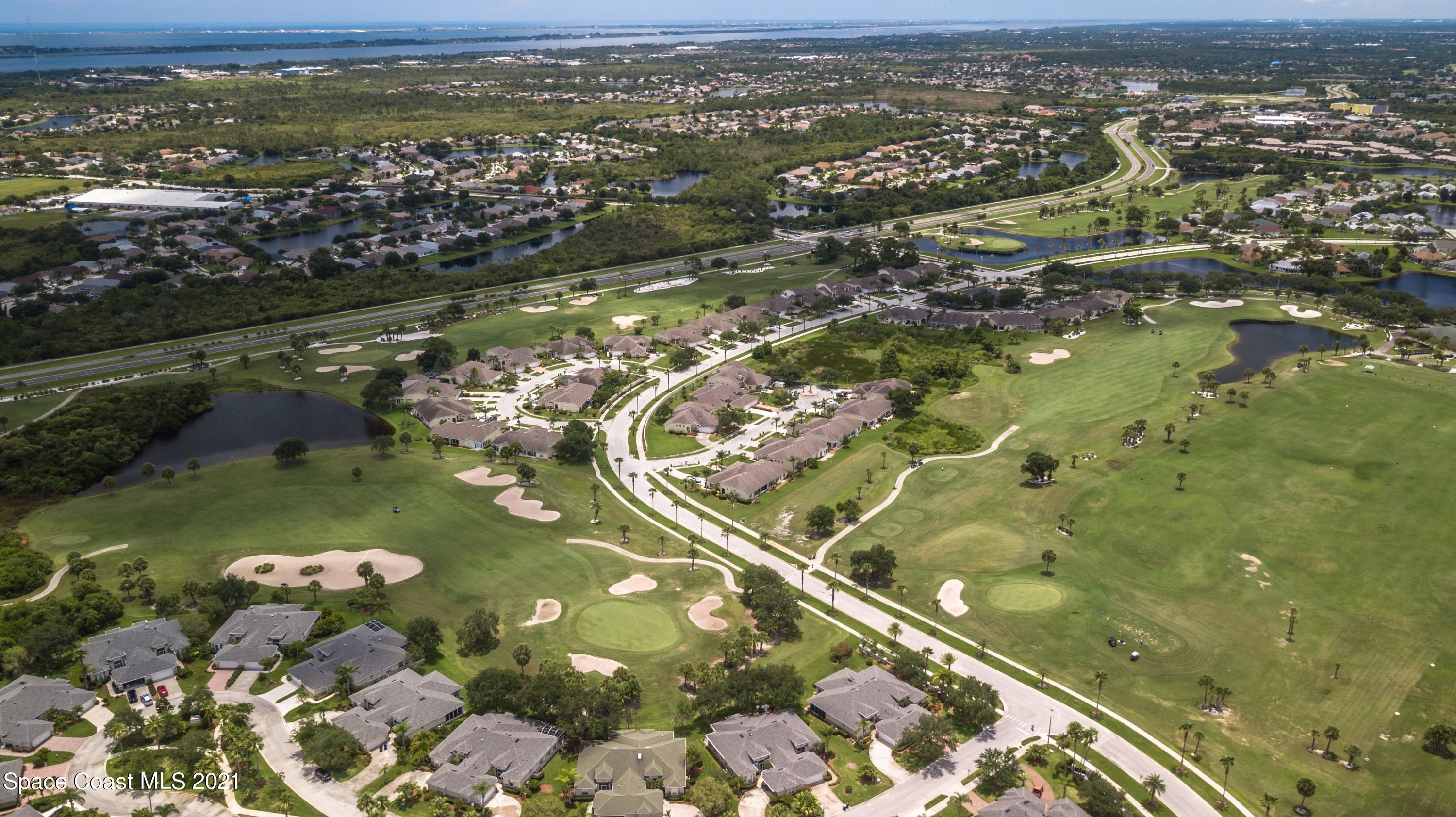 2492 Addington Circle Rockledge, FL 32955 - Photo 32 of 34 view of city and mountain