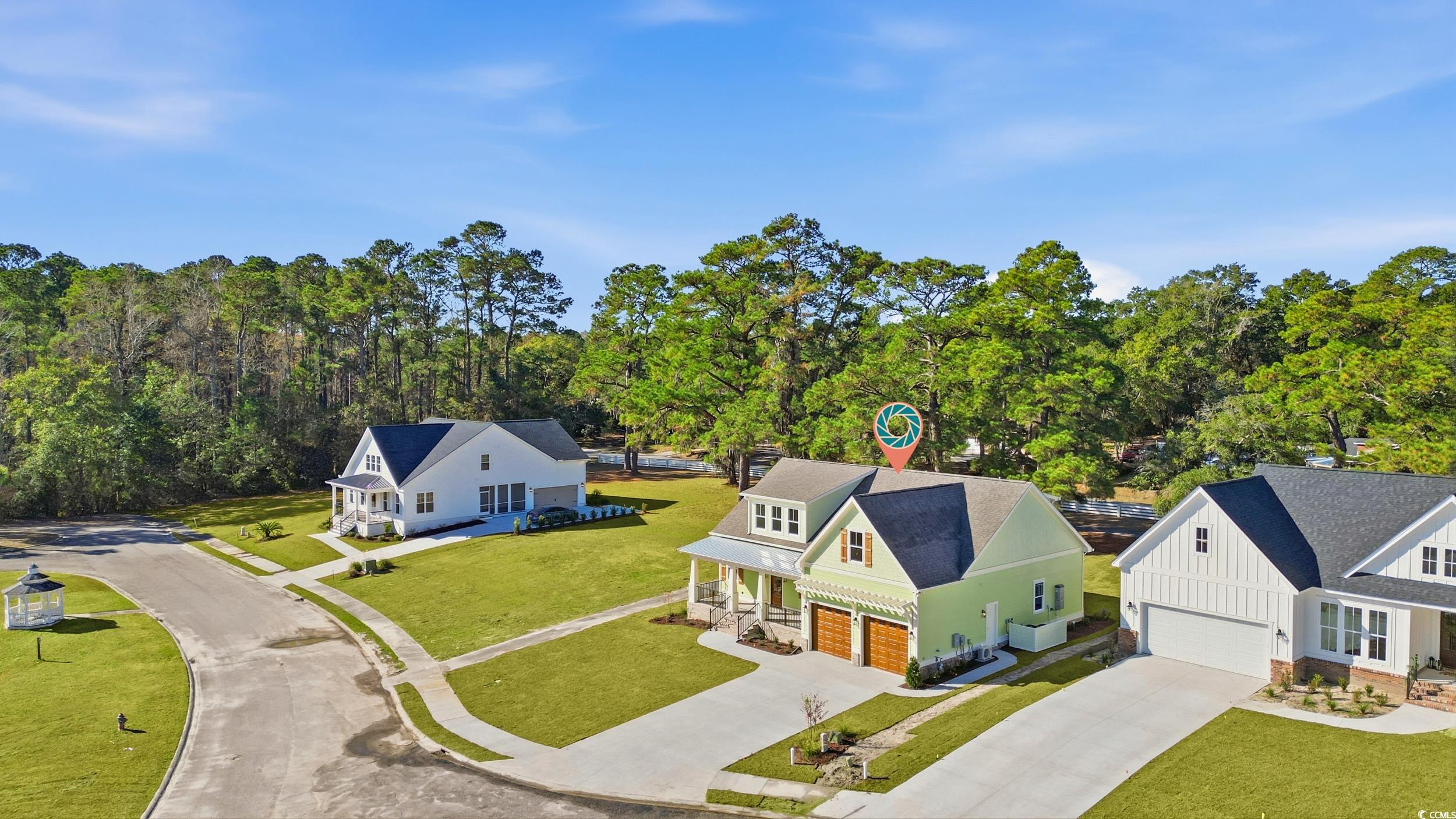813 Commanders Island Road Georgetown, SC 29440 - Photo 37 of 39 View from above of property