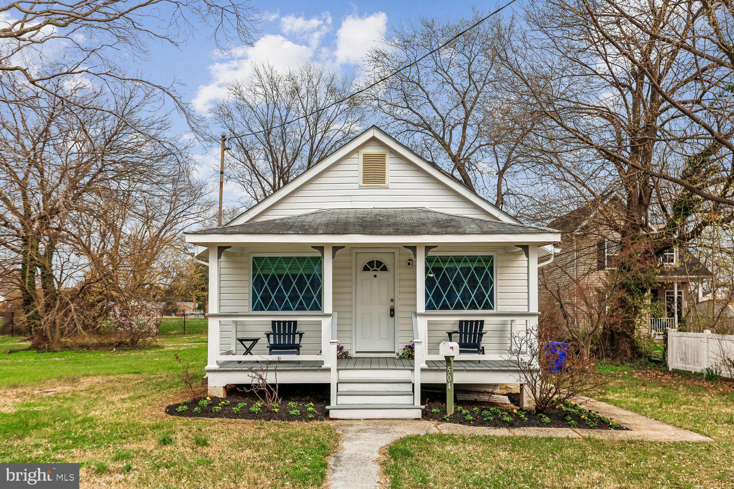504 9th Street Laurel, MD 20707 - Photo 2 of 40 Charming cottage with inviting porch appeal.