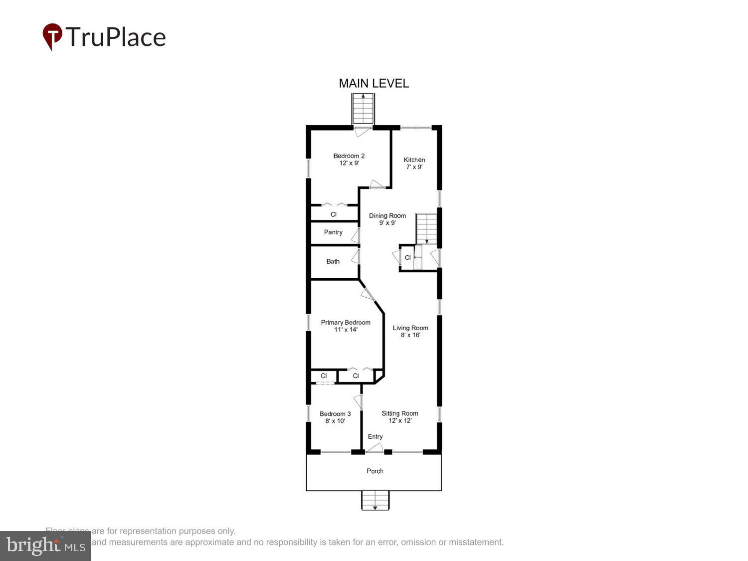504 9th Street Laurel, MD 20707 - Photo 40 of 40 Charming main level floor plan layout.