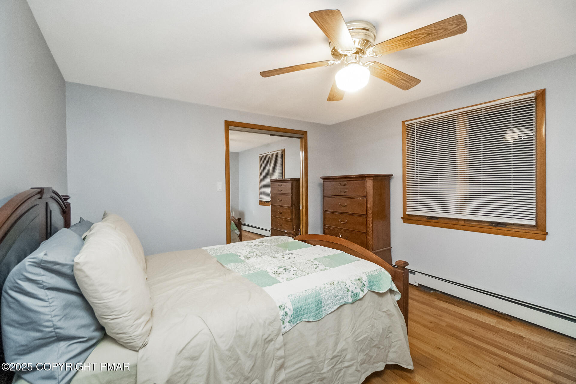 175 Winding Way Albrightsville, PA 18210 - Photo 18 of 50 a bedroom with a large bed dresser and a window