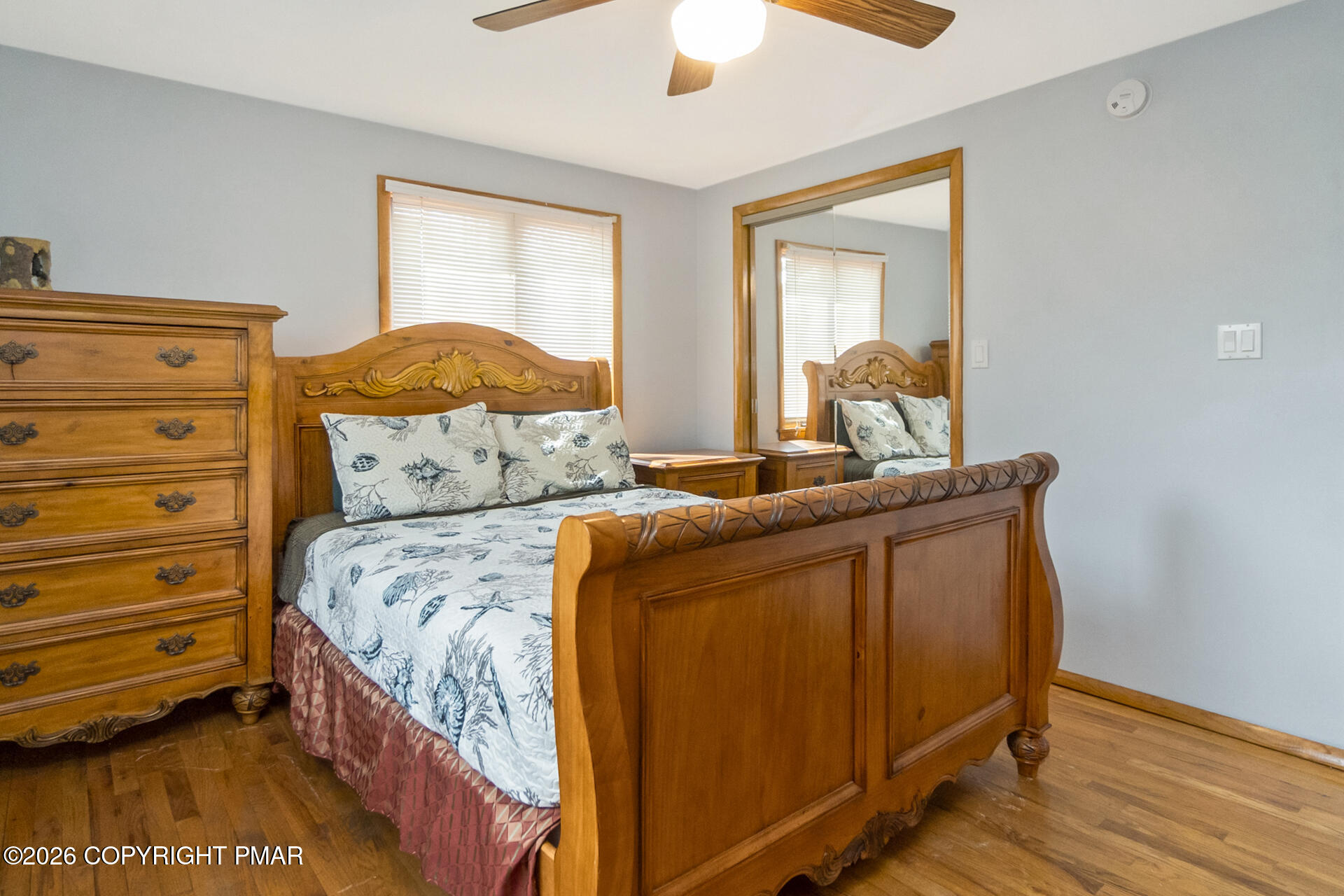 175 Winding Way Albrightsville, PA 18210 - Photo 21 of 54 a bedroom with a bed and a dresser