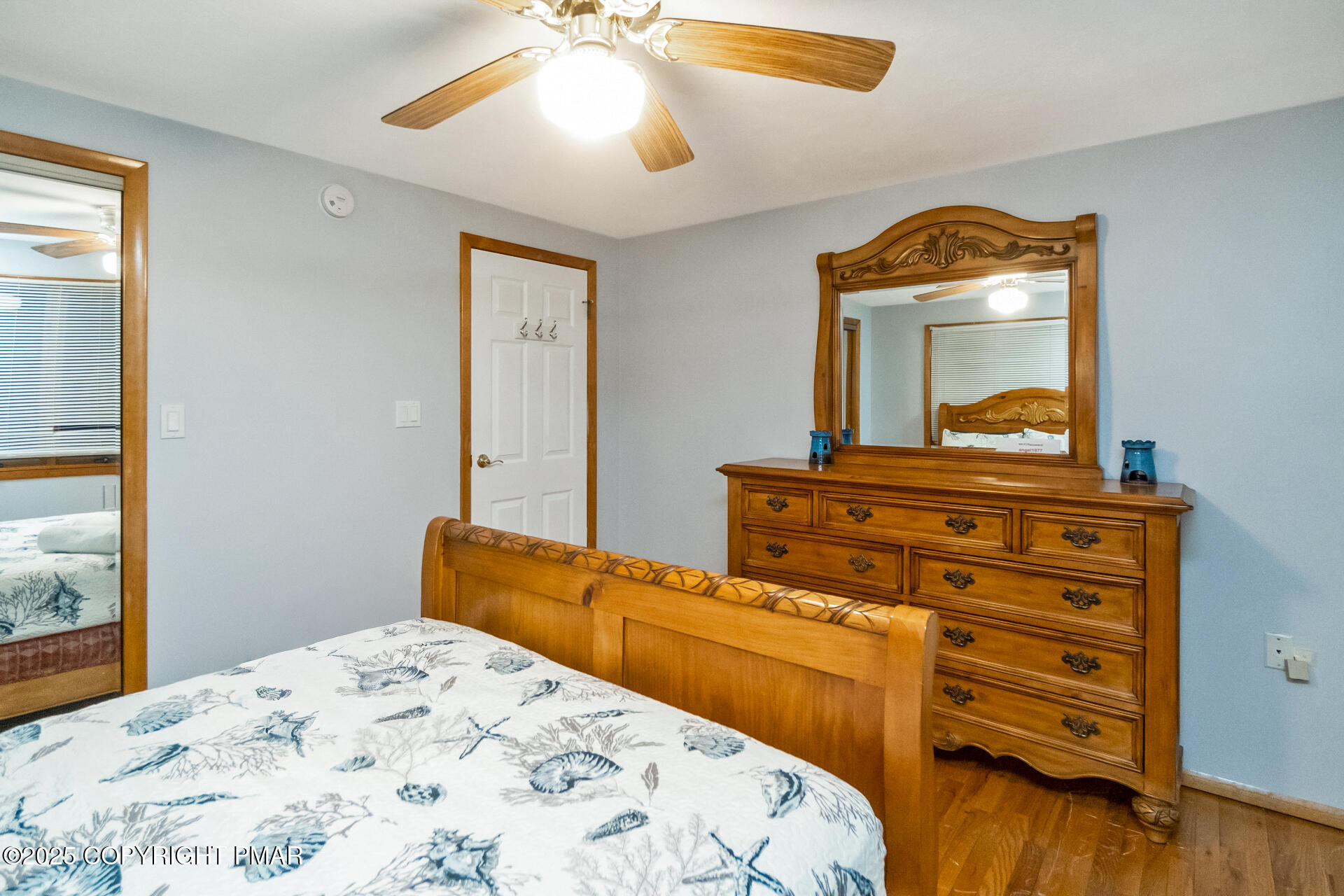 175 Winding Way Albrightsville, PA 18210 - Photo 23 of 50 a bedroom with a bed and a dresser