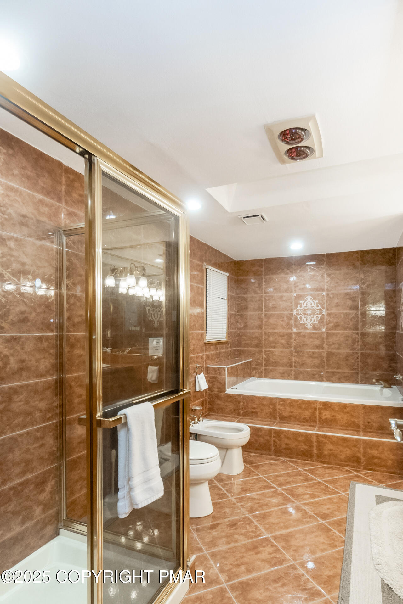 175 Winding Way Albrightsville, PA 18210 - Photo 29 of 50 a bathroom with a toilet and a shower