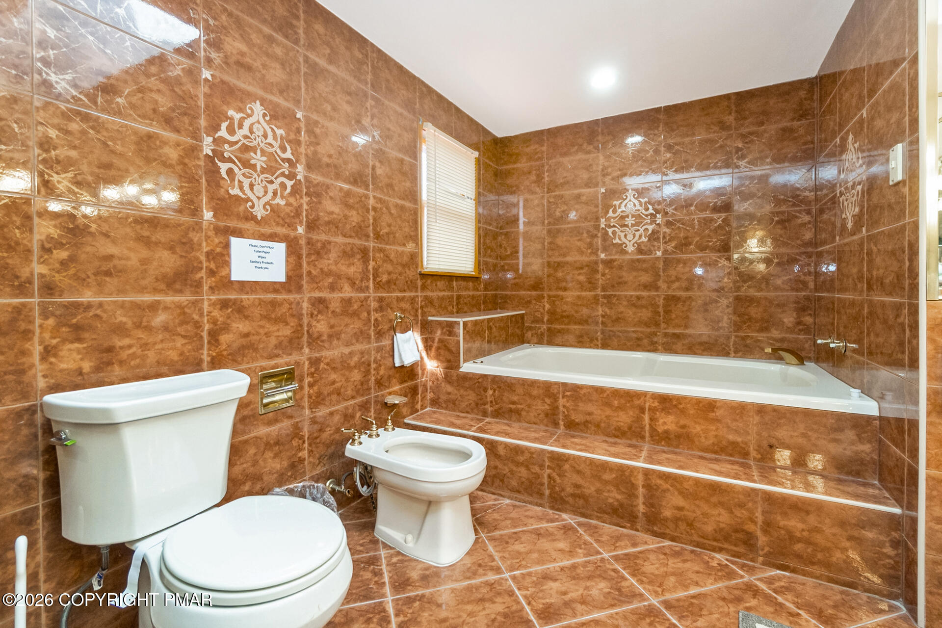175 Winding Way Albrightsville, PA 18210 - Photo 32 of 54 a bathroom with a toilet a sink and a shower