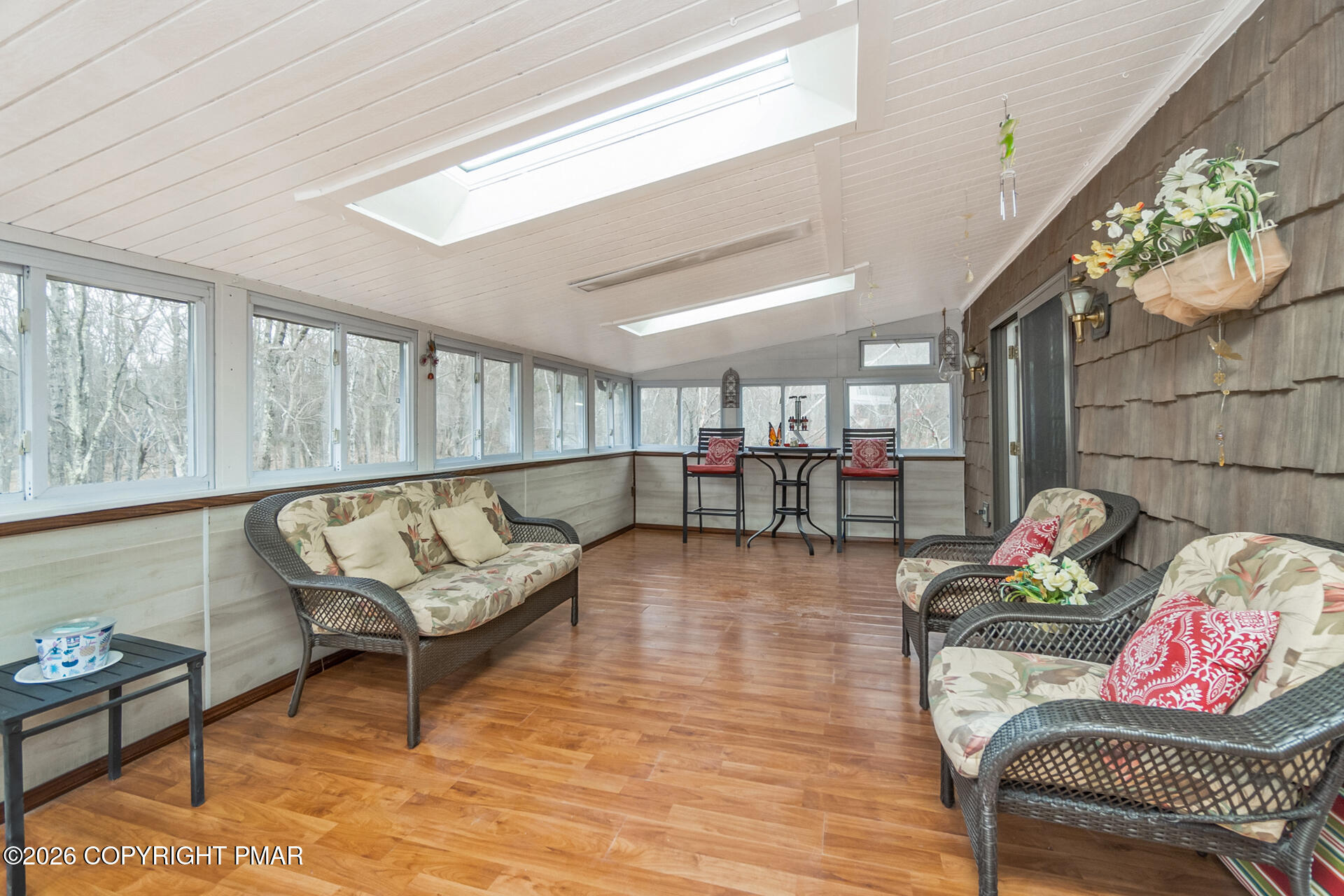 175 Winding Way Albrightsville, PA 18210 - Photo 34 of 54 a living room with furniture and a large window
