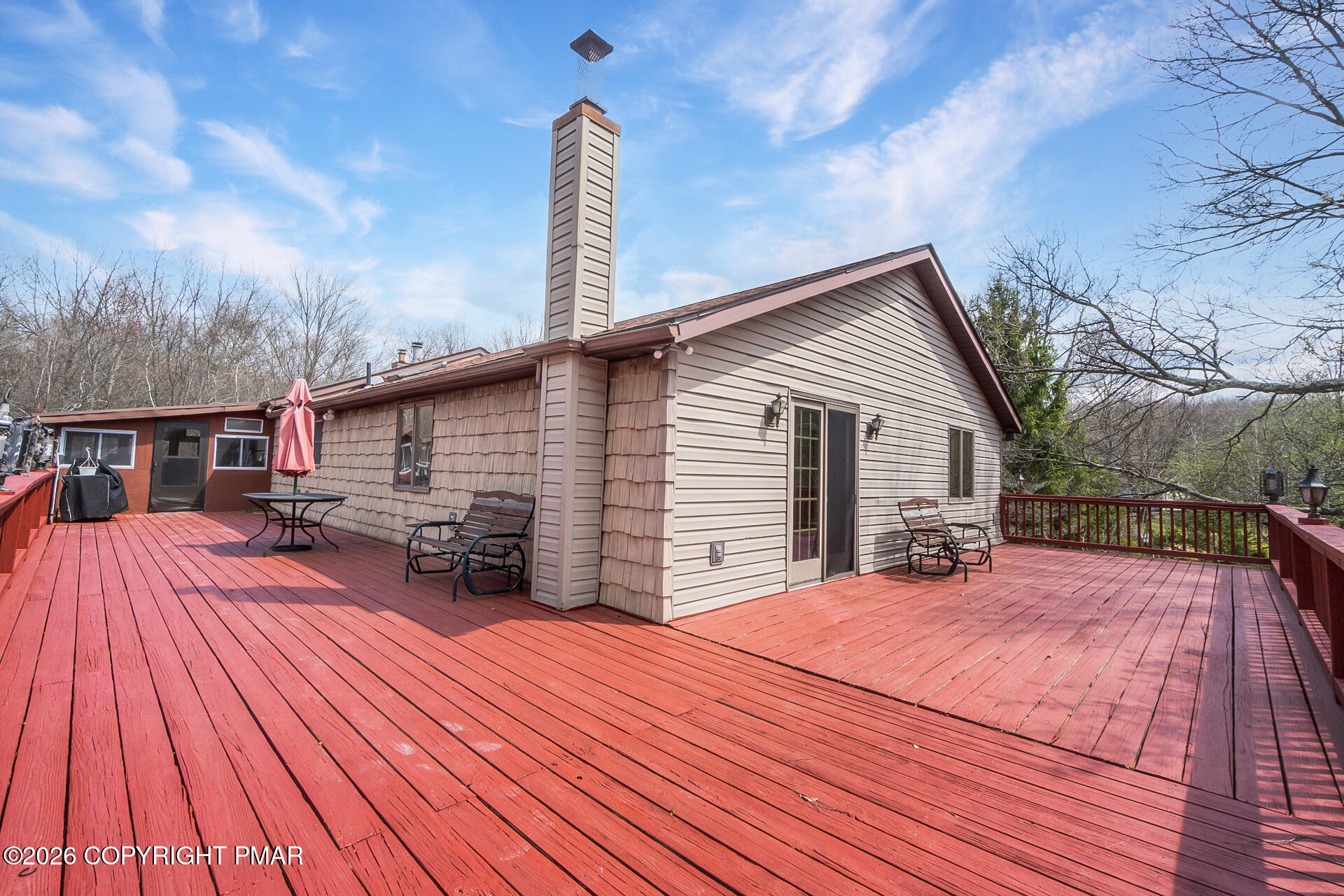 175 Winding Way Albrightsville, PA 18210 - Photo 37 of 54 a view of a house with a patio