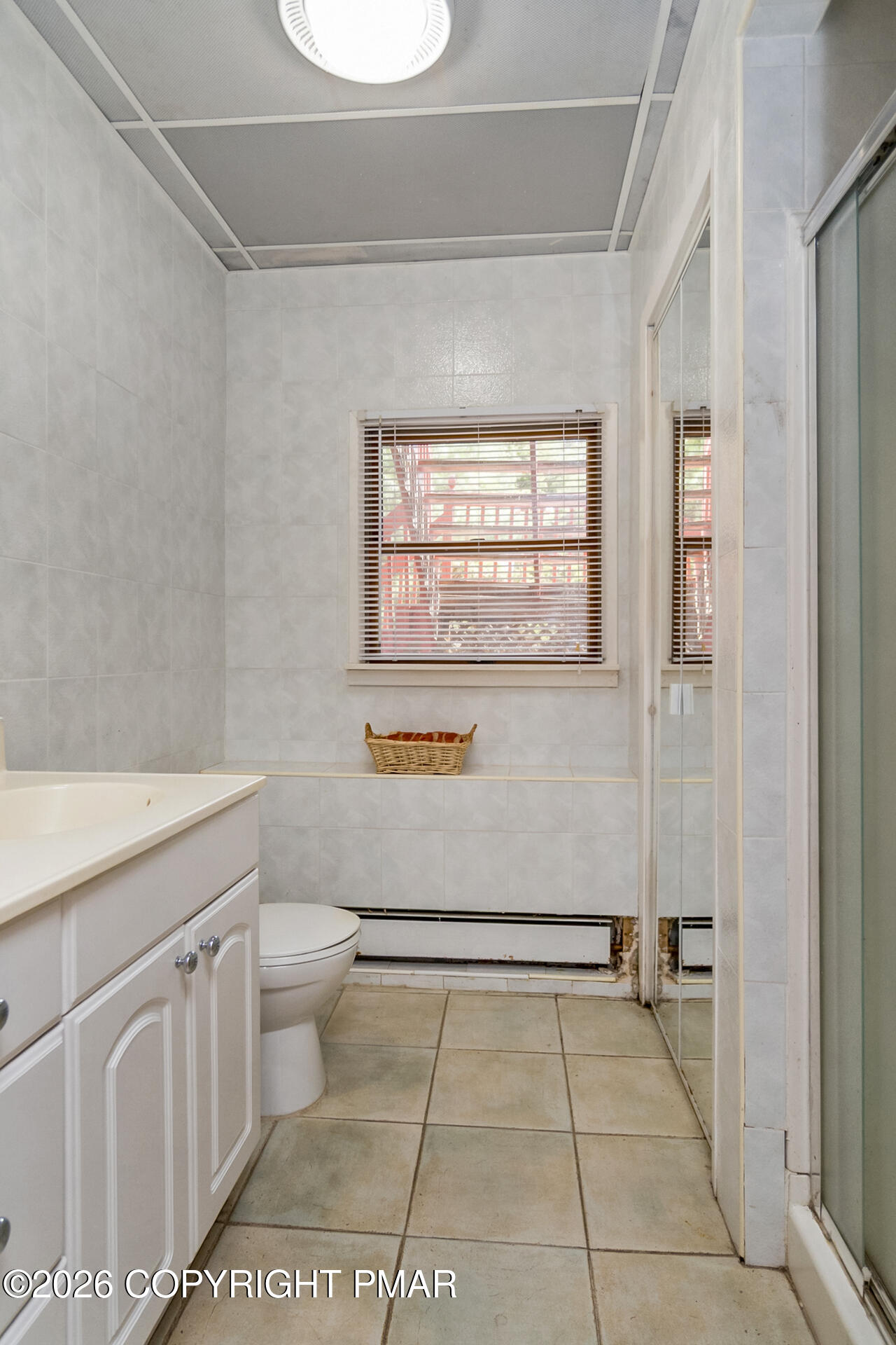 175 Winding Way Albrightsville, PA 18210 - Photo 43 of 54 a bathroom with a granite countertop sink a toilet and a bathtub