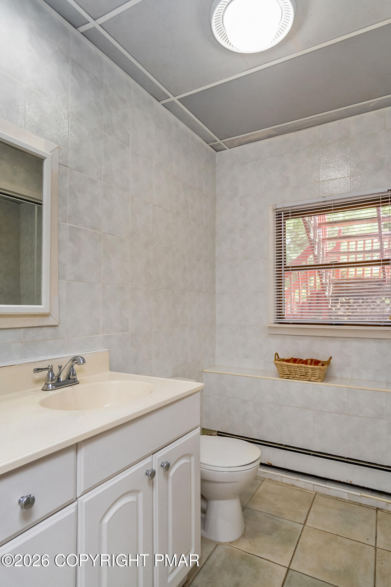175 Winding Way Albrightsville, PA 18210 - Photo 44 of 54 a bathroom with a sink mirror vanity and toilet