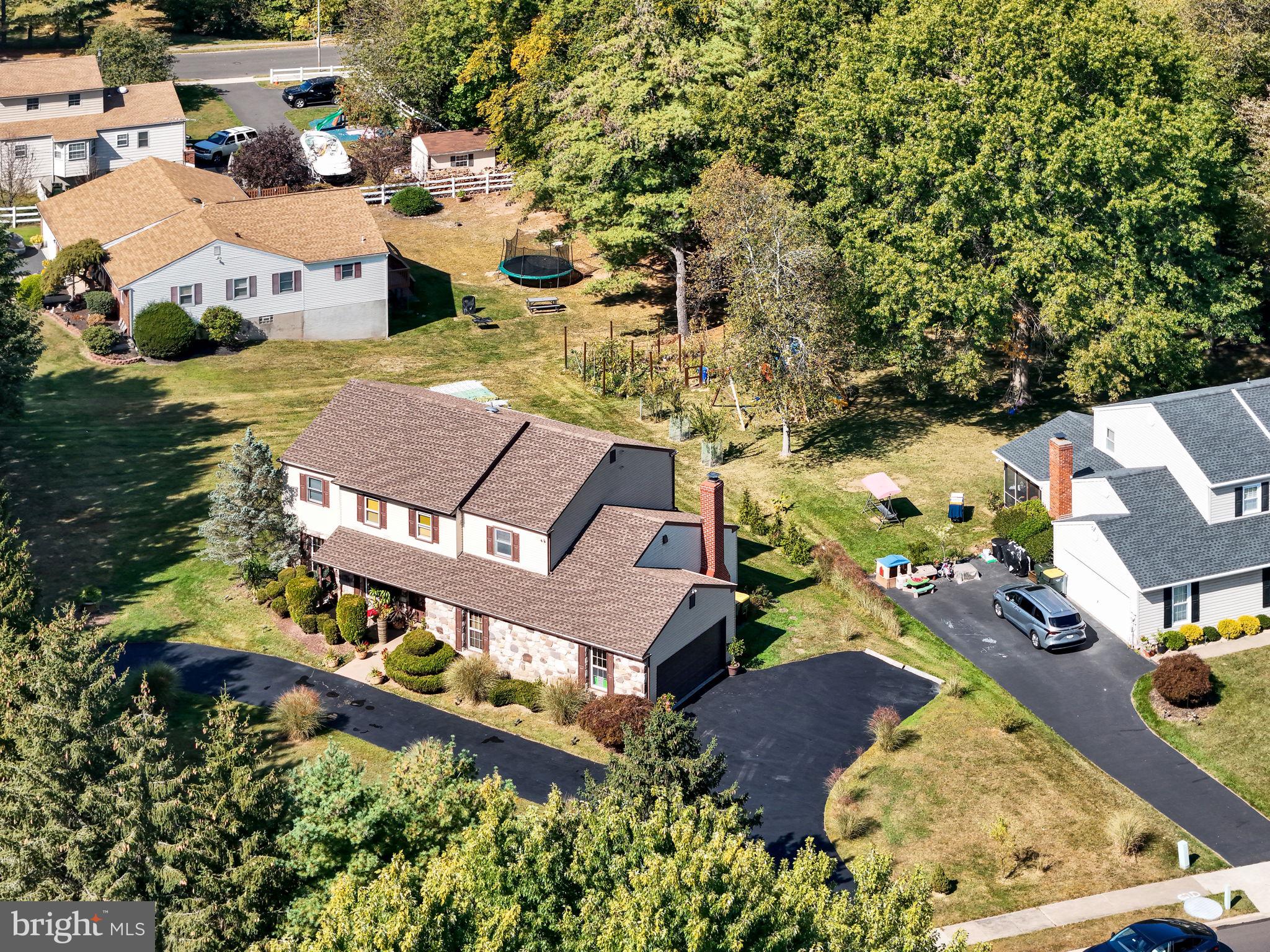 4280 Frontier Road Hatboro, PA 19040 - Photo 7 of 62 an aerial view of a house with a yard