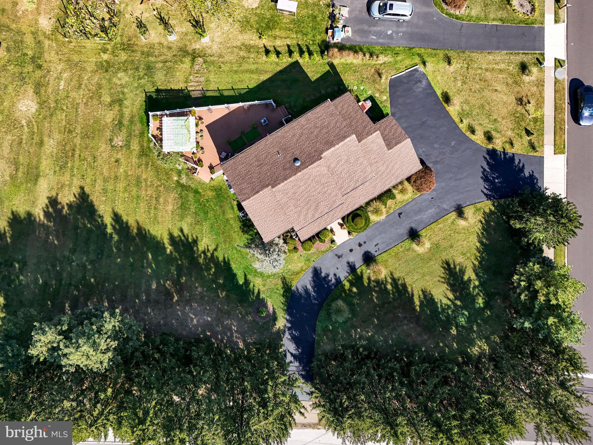 4280 Frontier Road Hatboro, PA 19040 - Photo 10 of 62 an aerial view of house with yard swimming pool and outdoor seating
