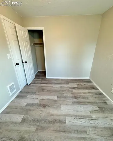 a view of wooden floor