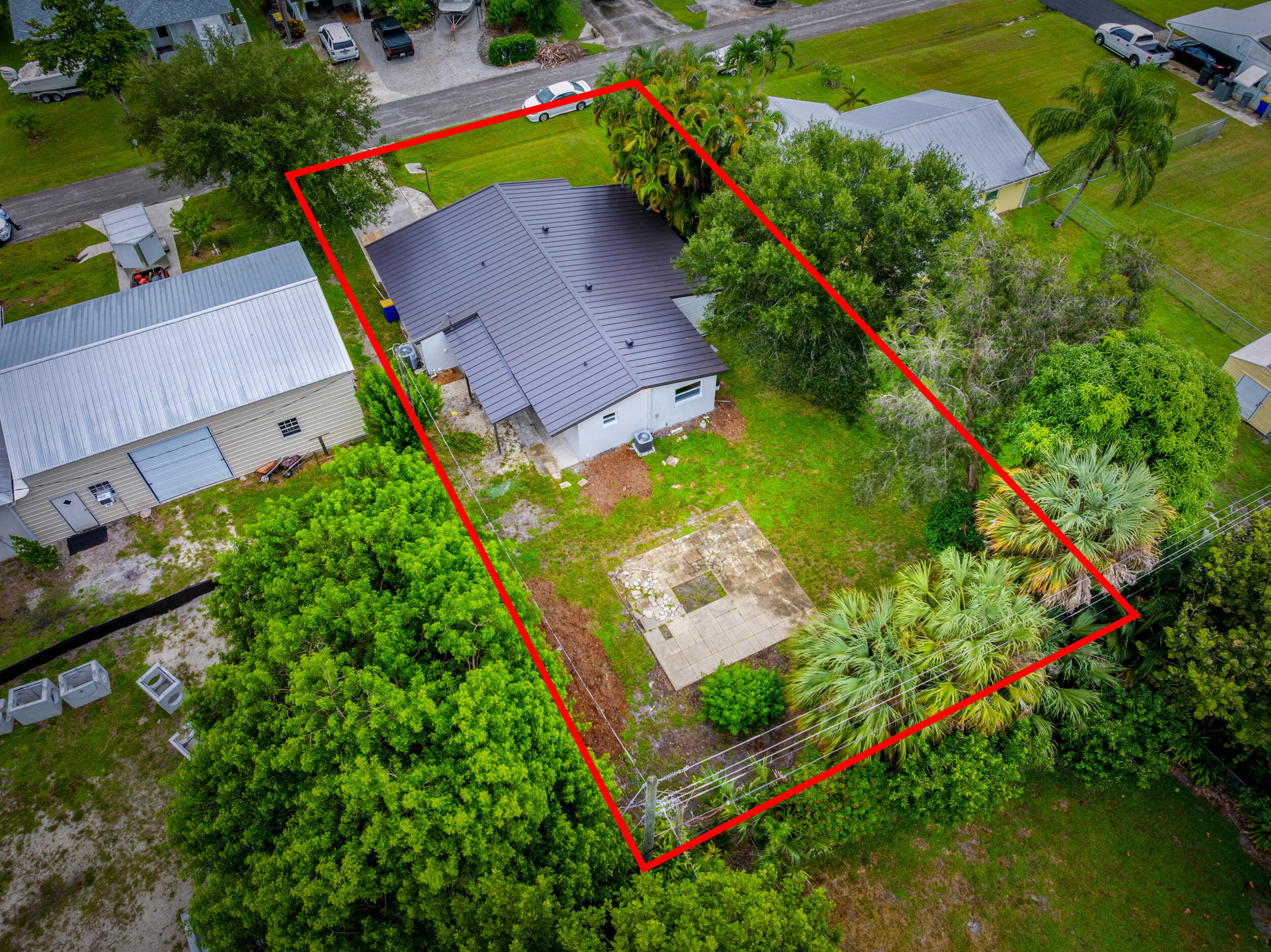 2904 Southeast Bamboo Street Stuart, FL 34997 - Photo 47 of 51 an aerial view of a house