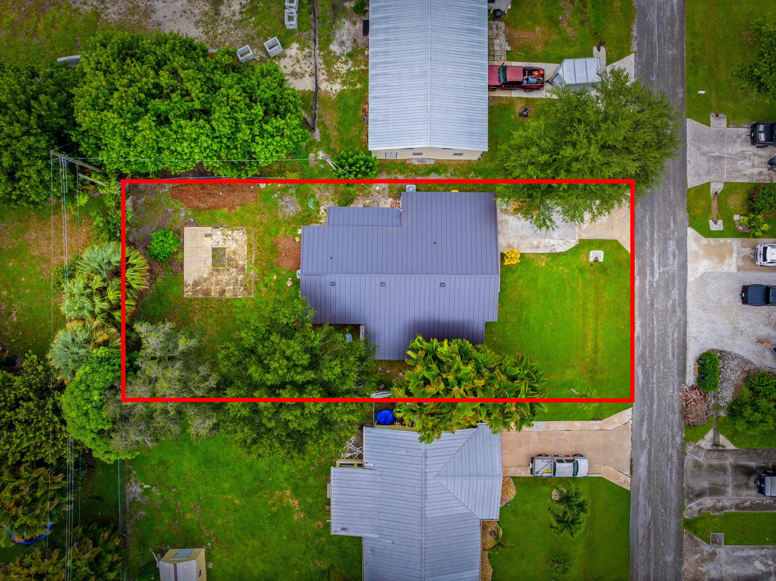 2904 Southeast Bamboo Street Stuart, FL 34997 - Photo 48 of 51 an aerial view of a house