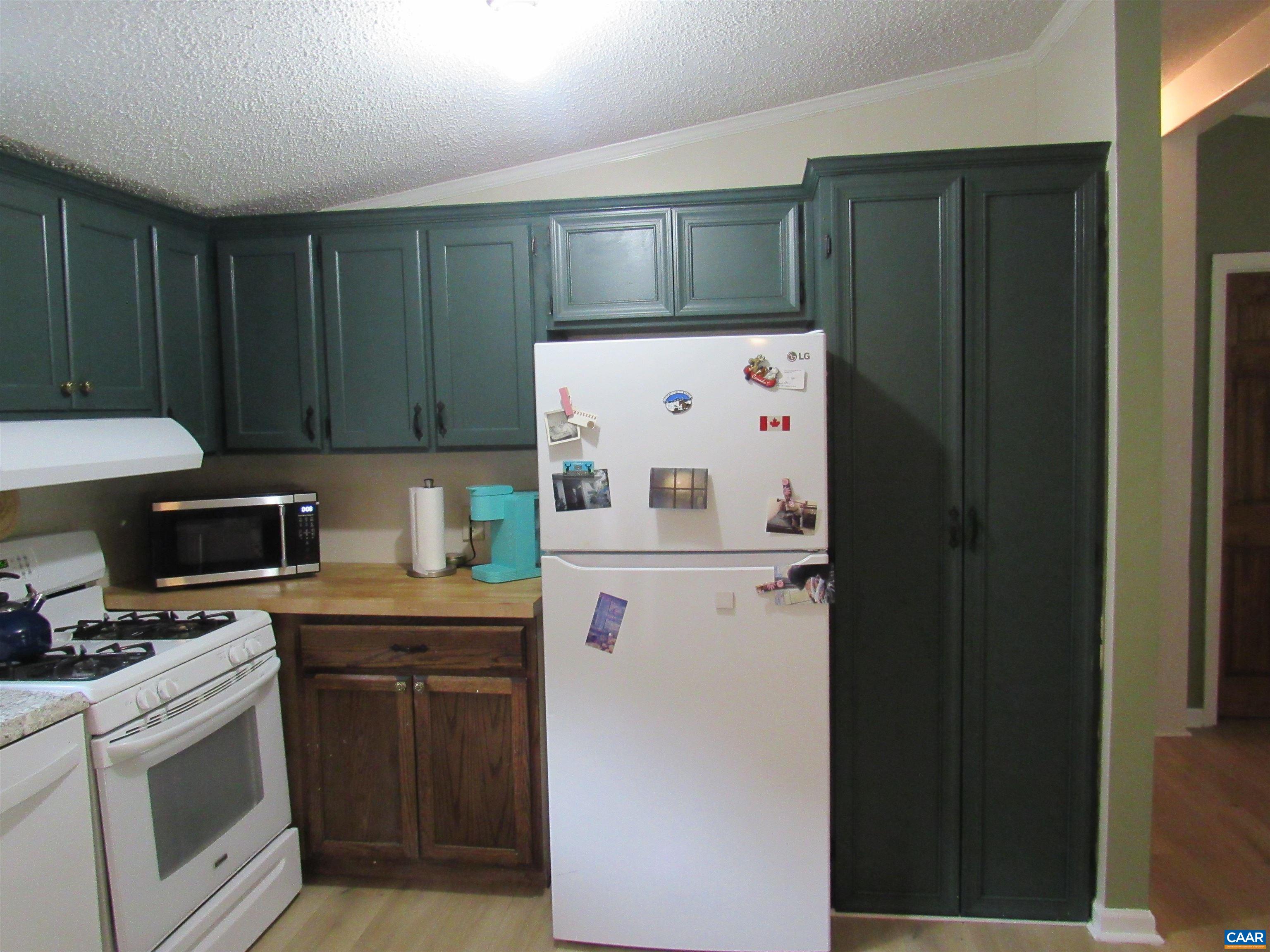 1992 Jerusalem Church Road Buckingham, VA 23921 - Photo 28 of 33 a white refrigerator freezer sitting in a kitchen