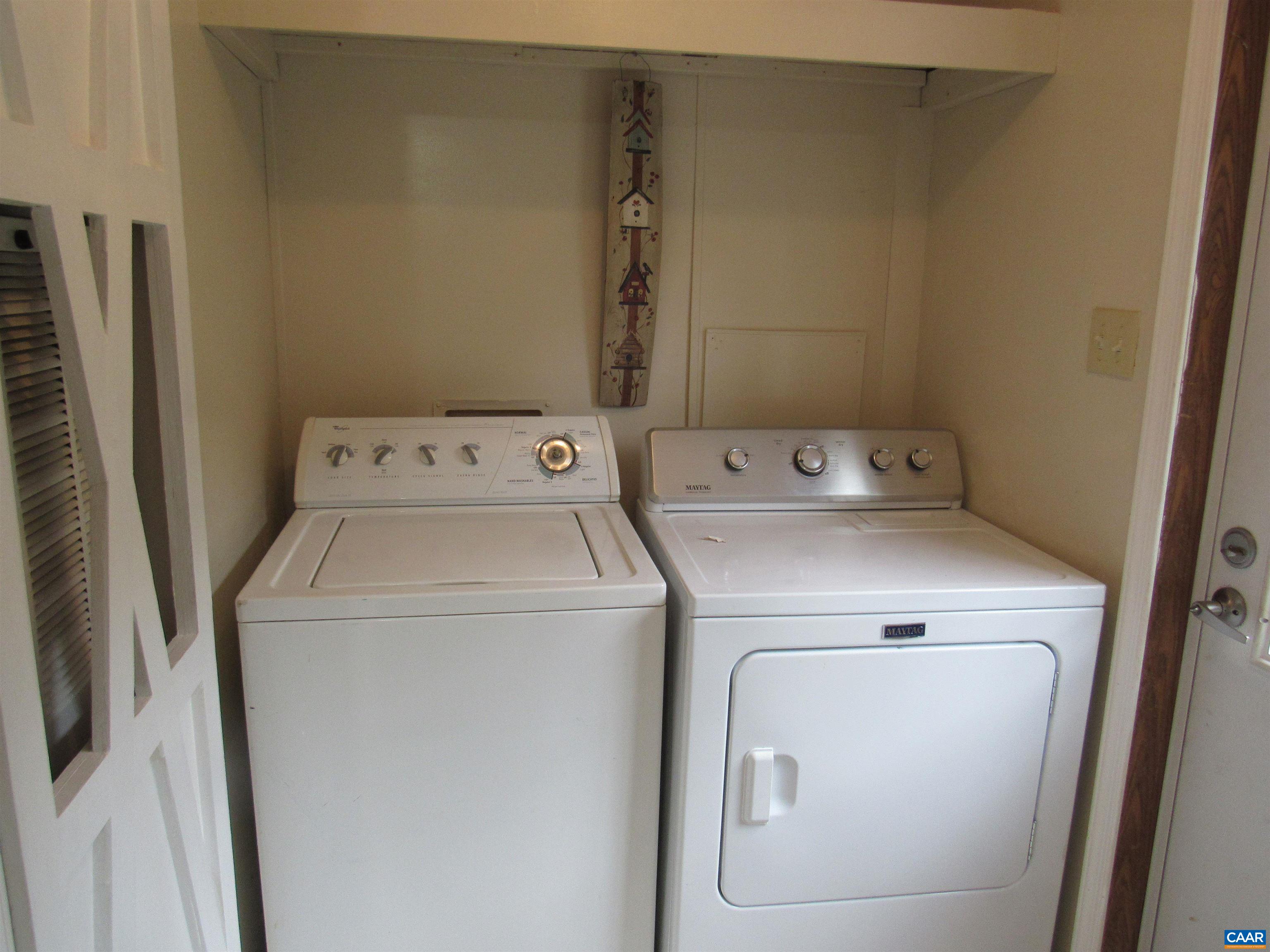 1992 Jerusalem Church Road Buckingham, VA 23921 - Photo 30 of 33 a utility room with dryer and washer