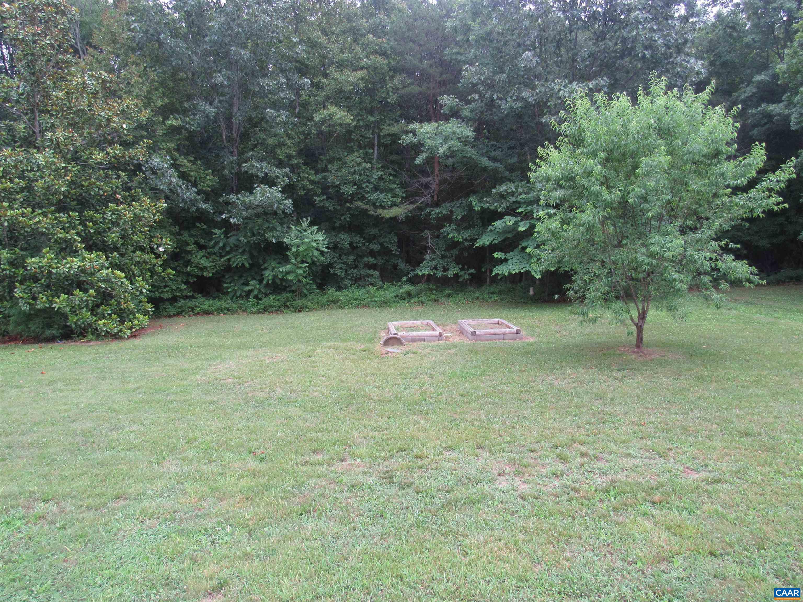 1992 Jerusalem Church Road Buckingham, VA 23921 - Photo 7 of 33 a backyard of a house with a yard and tree