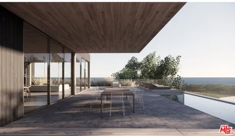 a view of outdoor space with seating