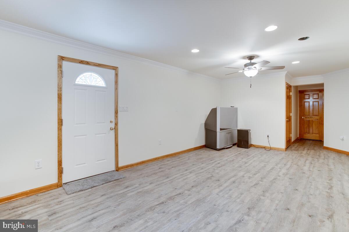 8429 Bussenius Road Pasadena, MD 21122 - Photo 37 of 46 Trendy NEW Vinyl Plank Flooring . Separate Exit