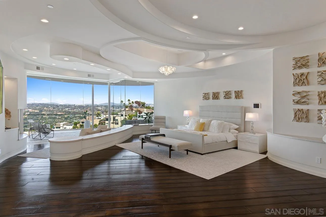7447 Hillside Drive La Jolla, CA 92037 - Photo 20 of 55 a living room with furniture and a large window