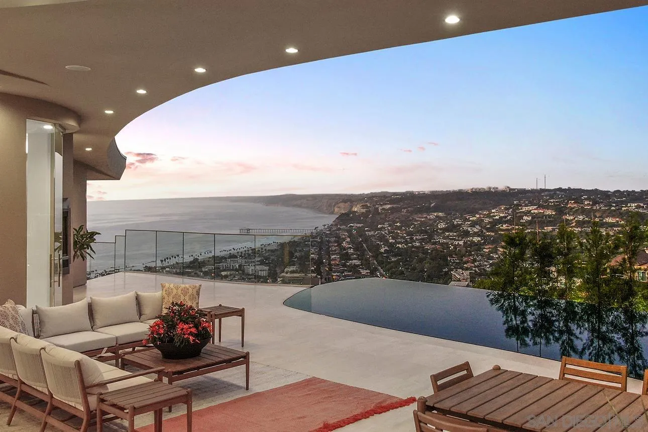 7447 Hillside Drive La Jolla, CA 92037 - Photo 55 of 55 a view of a terrace with furniture