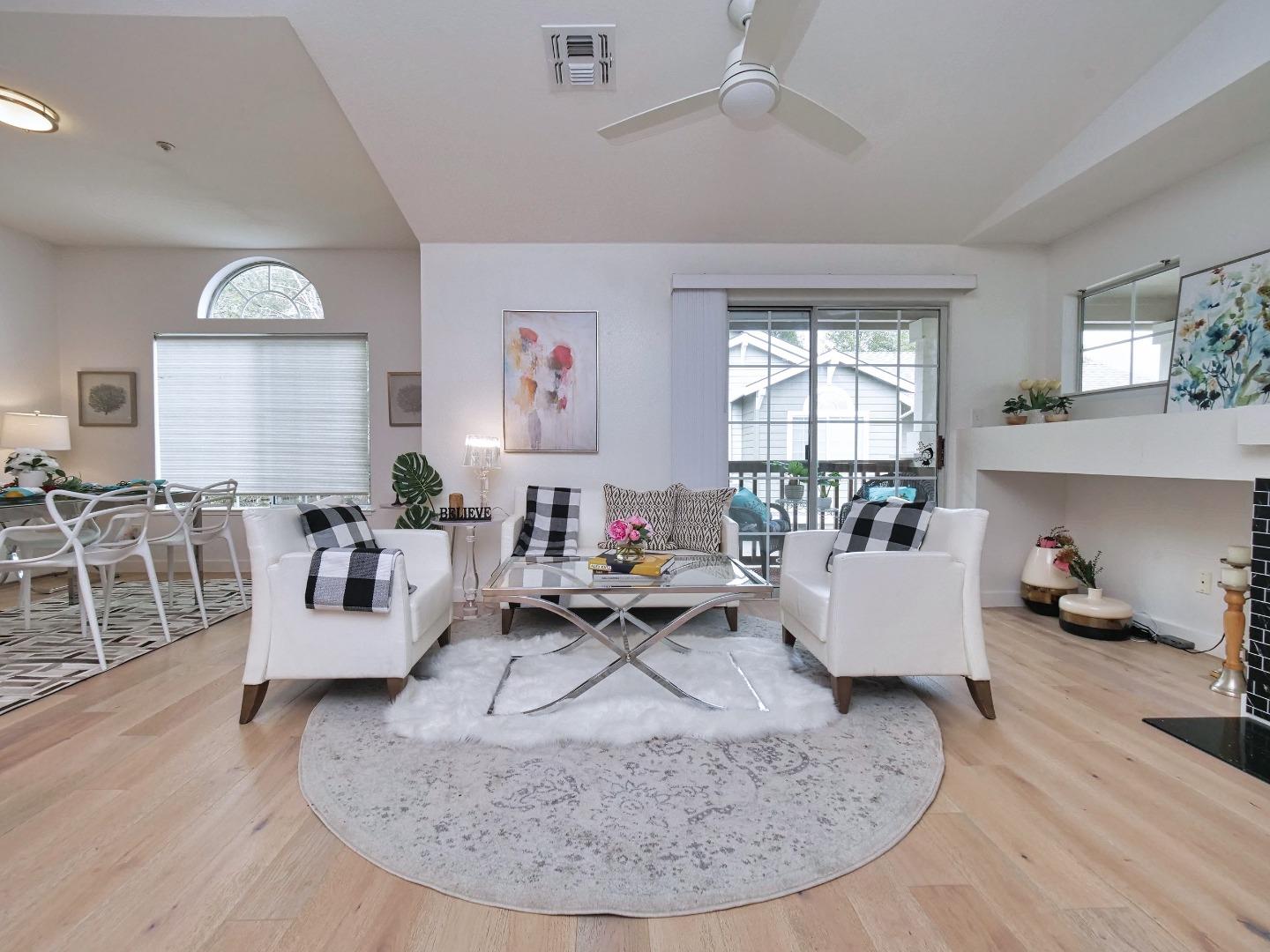1302 Dawn Court San Ramon, CA 94583 - Photo 25 of 100 a living room with furniture and a fireplace